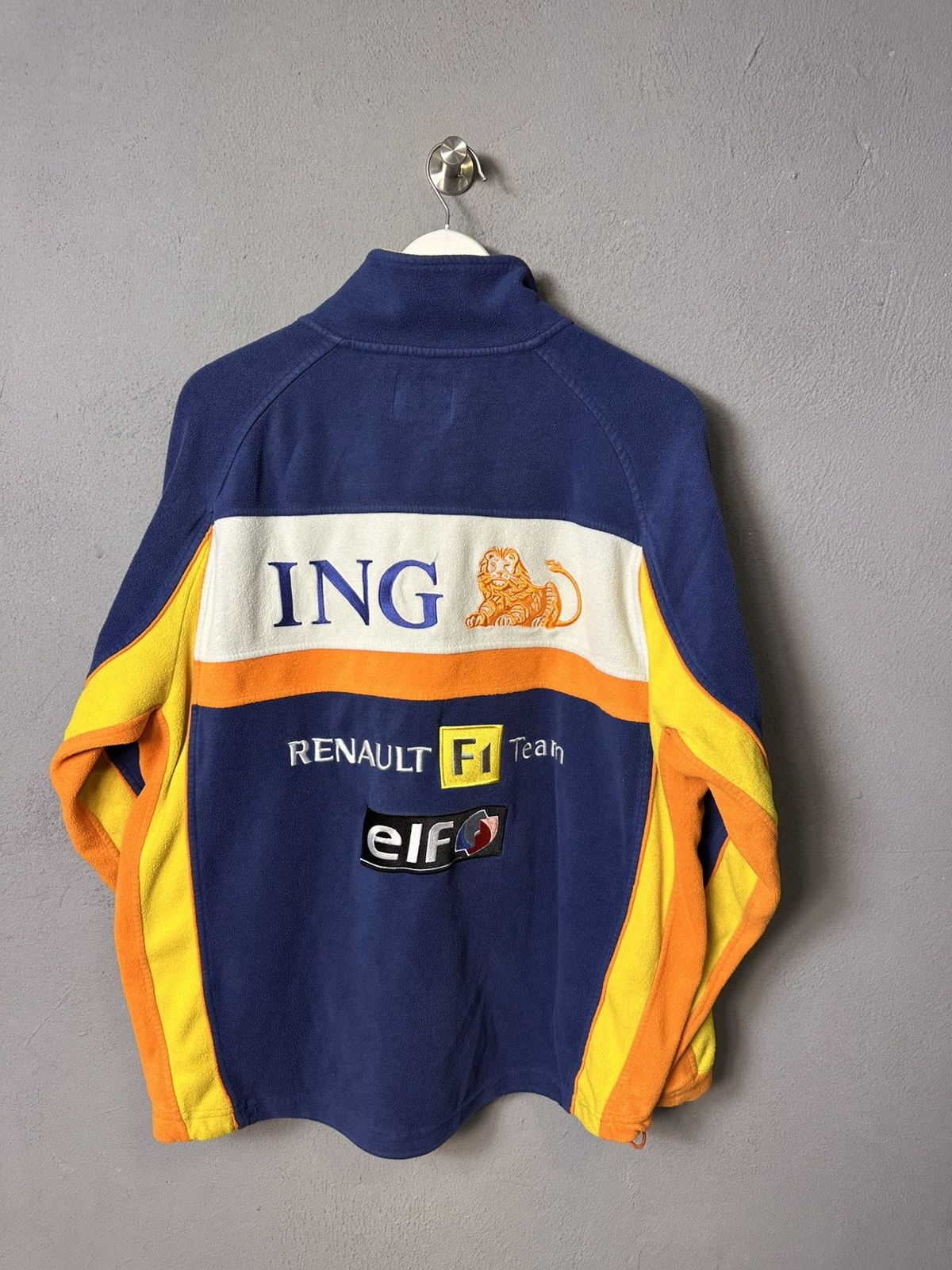 Formula 1 Vintage Renault F1 Racing Team Full Zip Fleece Size US XXL / EU 58 / 5 - 8 Thumbnail