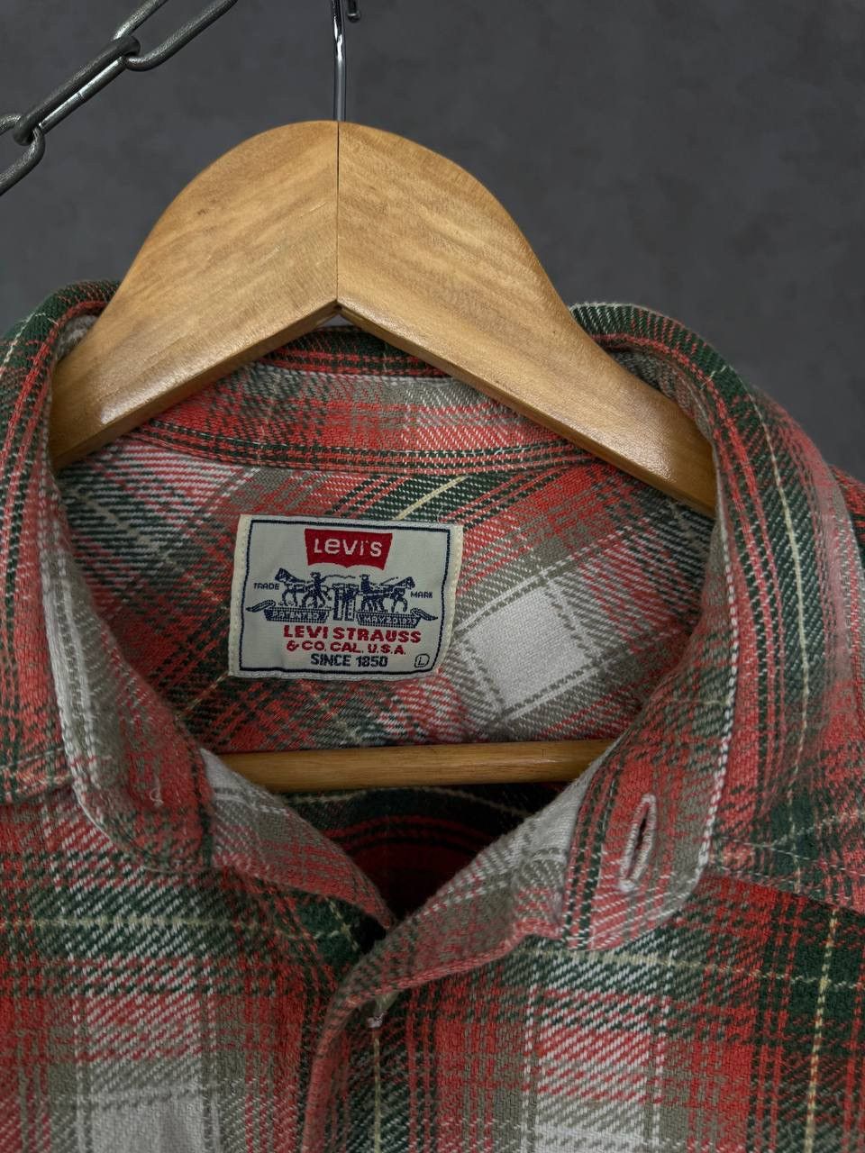 Levi's Levi’s vintage flannel shirt Size US L / EU 52-54 / 3 - 3 Thumbnail