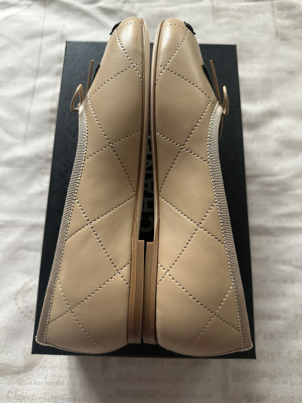 Chanel Chanel 26M coco beach Cambon flat beige color size 36.5 Size US 6.5 / IT 36.5 - 8 Thumbnail