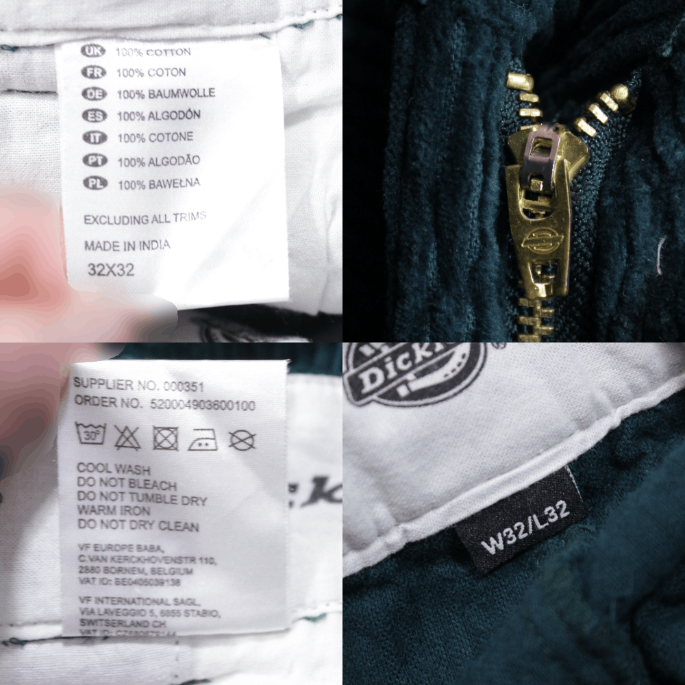 Dickies Logo Corduroy Pants Size US 32 / EU 48 - 7 Thumbnail