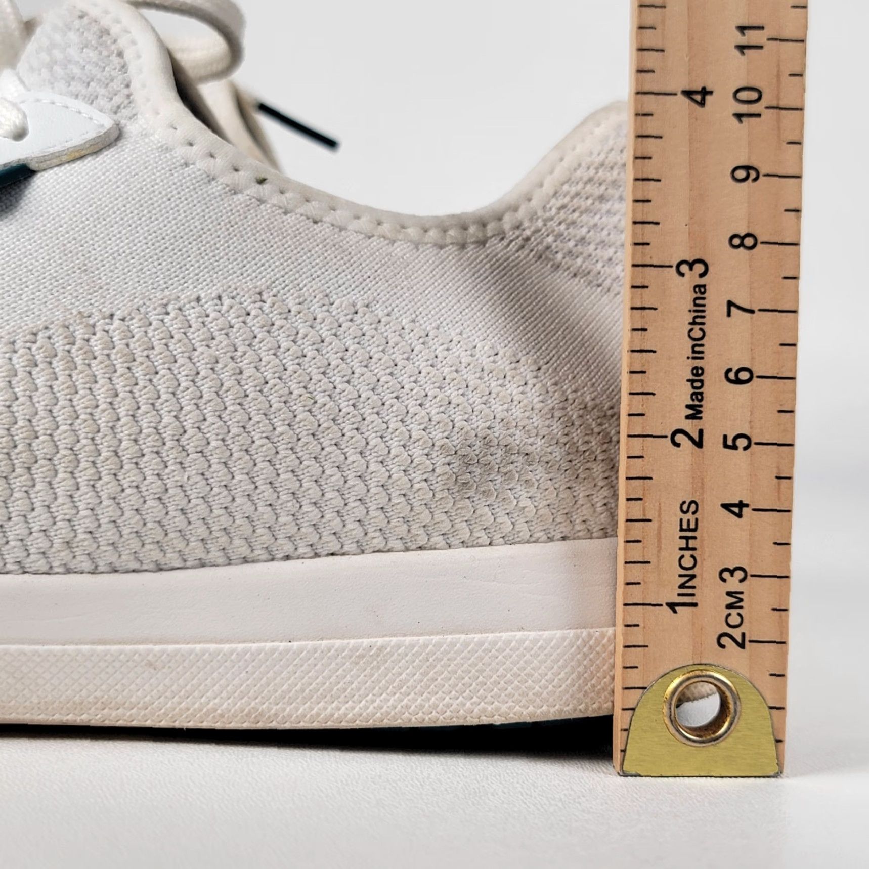 Vintage Vessi Weekend Sneaker Womens Concrete Marble White 9 Shoes Lace Up Manmade Medium Width 9 US Sneaker Womens Size US 9 / IT 39 - 7 Thumbnail