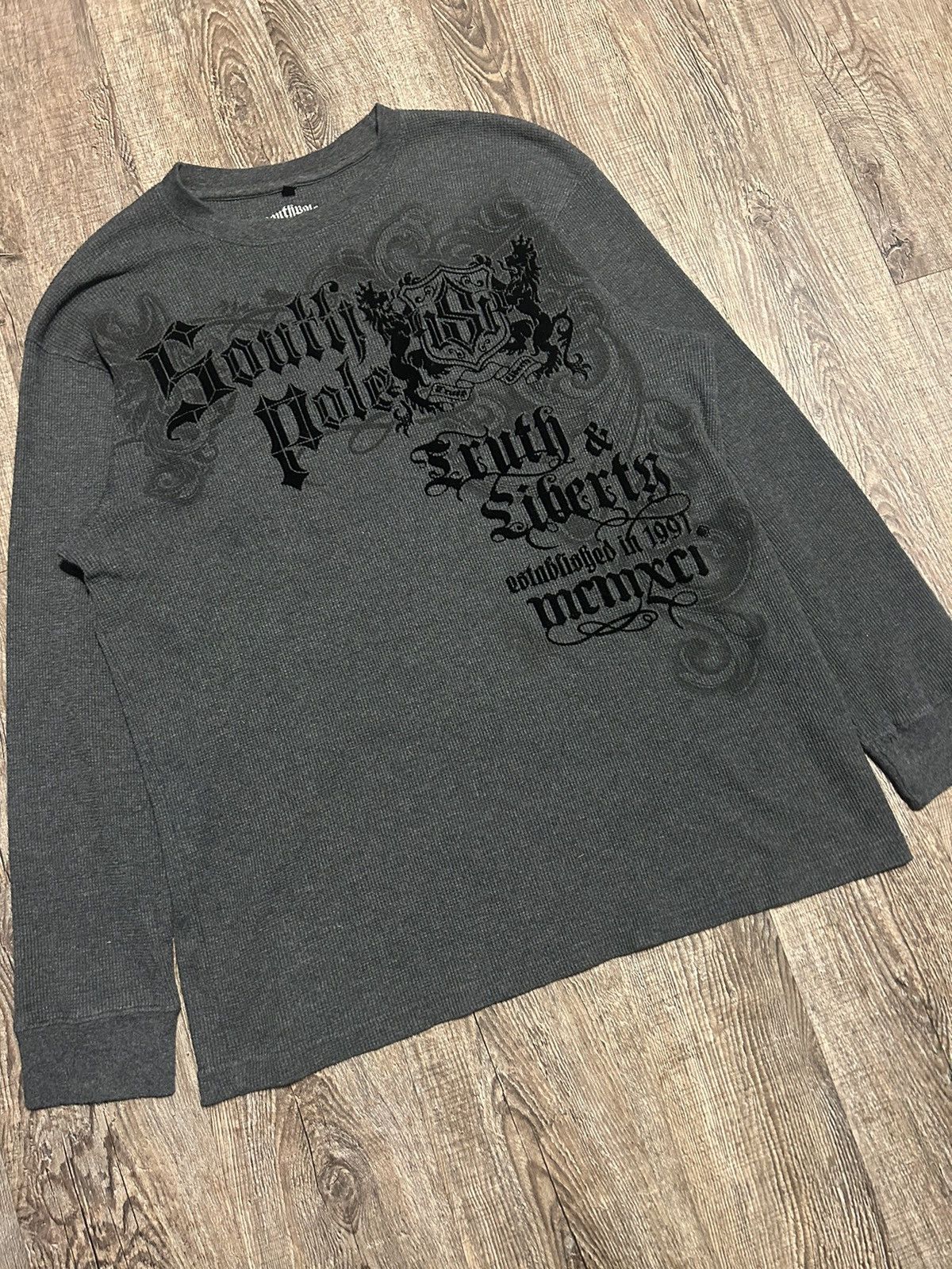 Affliction × Southpole × Vintage Vintage Y2K Southpole Thermal 