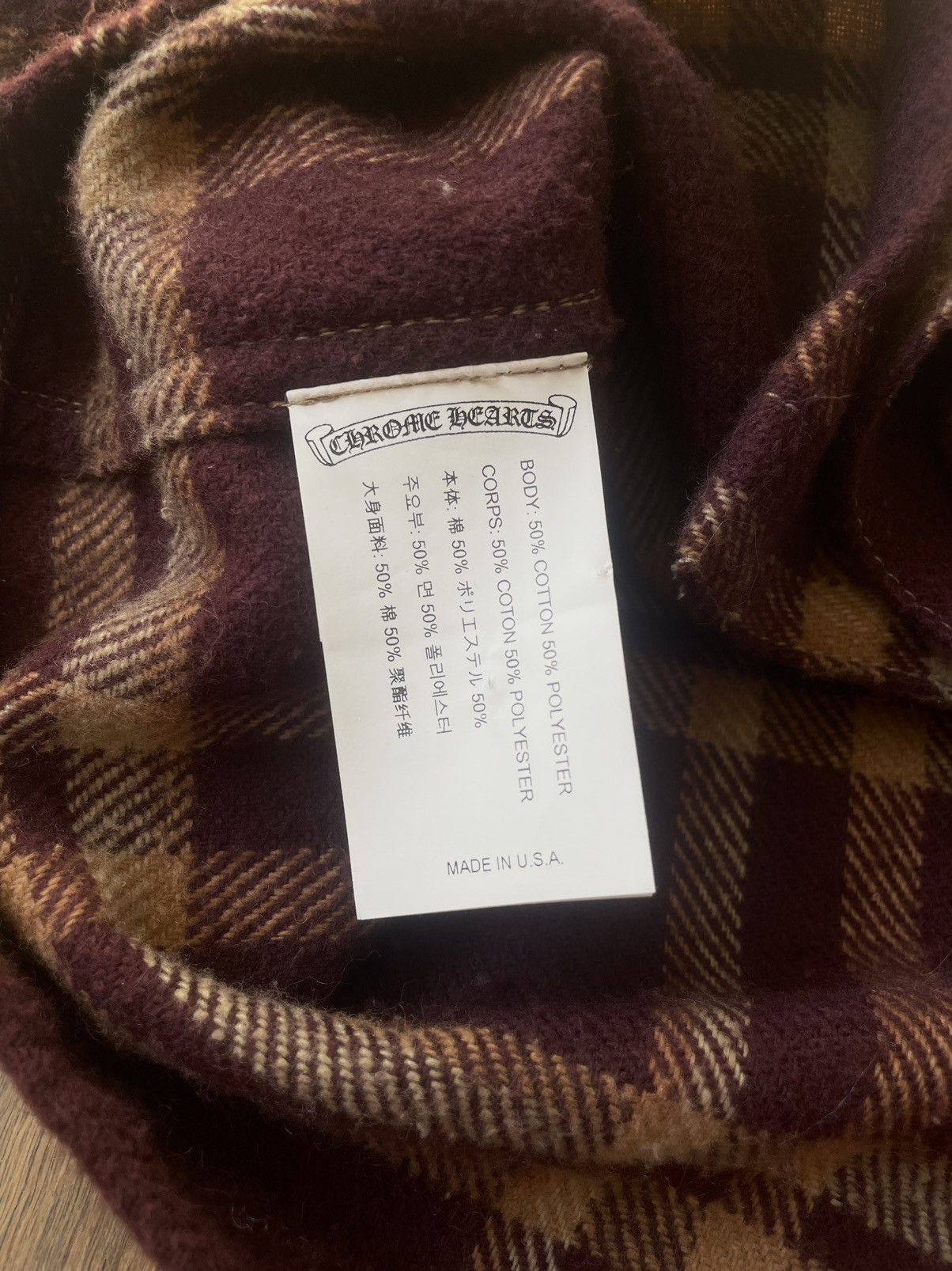 Chrome Hearts Chrome Hearts WorkDog Flannel Size US S / EU 44-46 / 1 - 8 Thumbnail