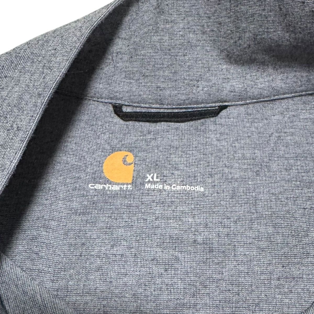 Carhartt Carhartt Force Quarter Zip Jacket Grey Mens XL MBL111 SHA Size US XL / EU 56 / 4 - 5 Thumbnail