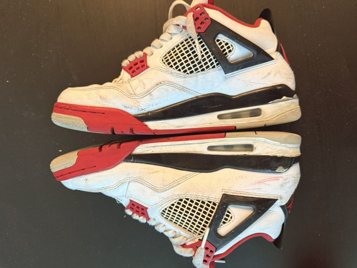 Jordan Brand Air Jordan 4 Fire Red Size US 8 / EU 41 - 5 Thumbnail