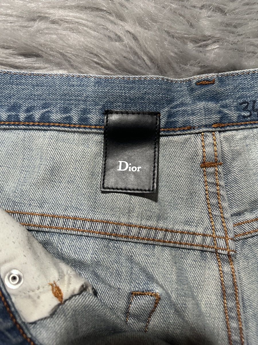 Dior Hedi Dior Blue Wash Jeans Size US 30 / EU 46 - 2 Thumbnail