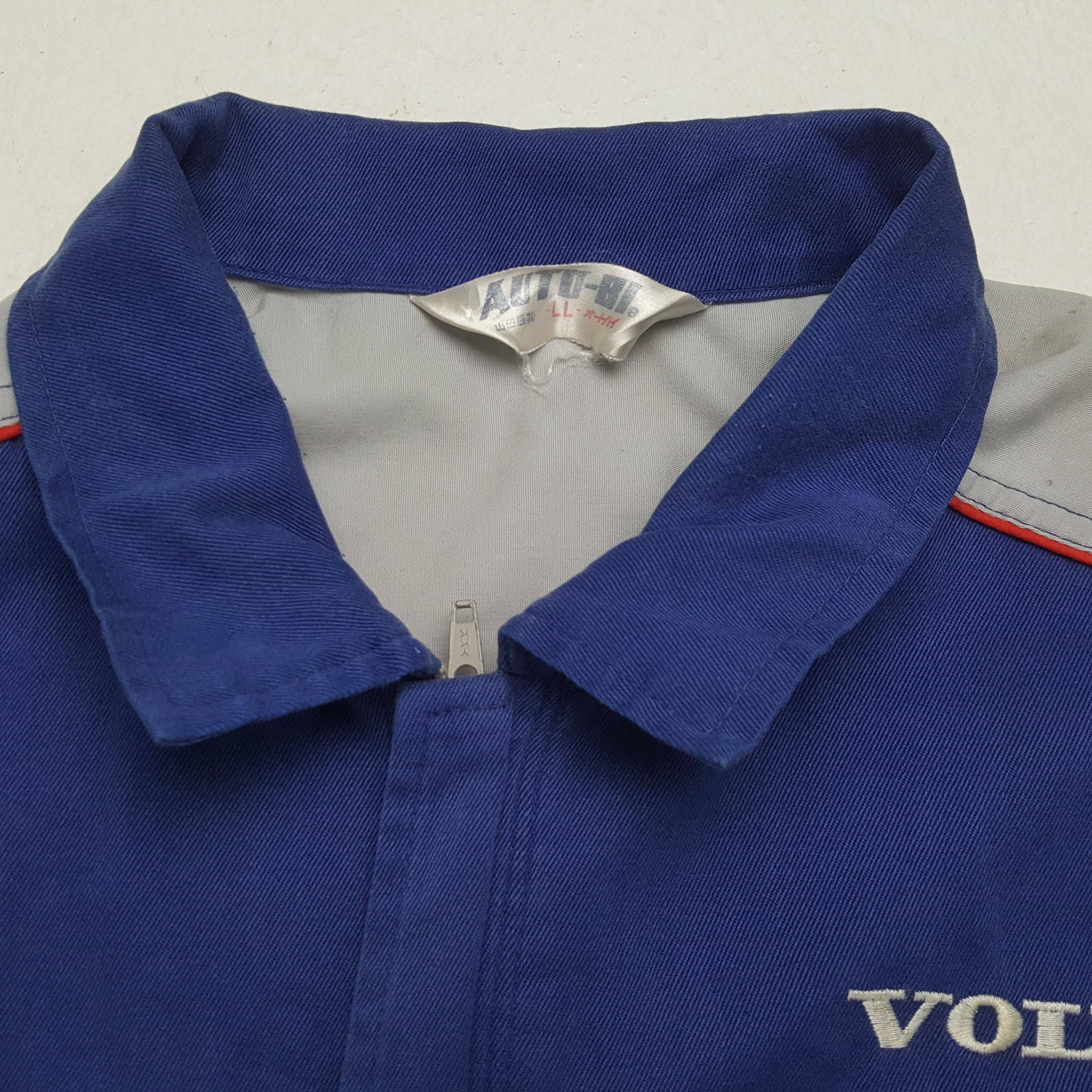 Vintage VOLVO Workwear Racing Style Motorsports Coverall Jacket Size US L / EU 52-54 / 3 - 14 Thumbnail