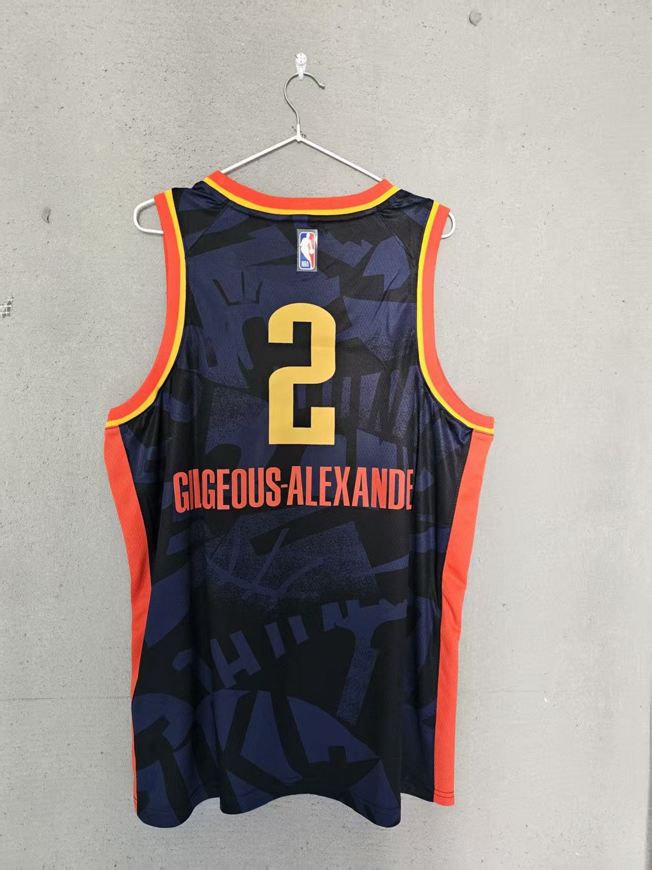 NBA Oklahoma City Thunder #2 Shai Gilgeous-Alexander Jersey S Size US S / EU 44-46 / 1 - 1 Thumbnail