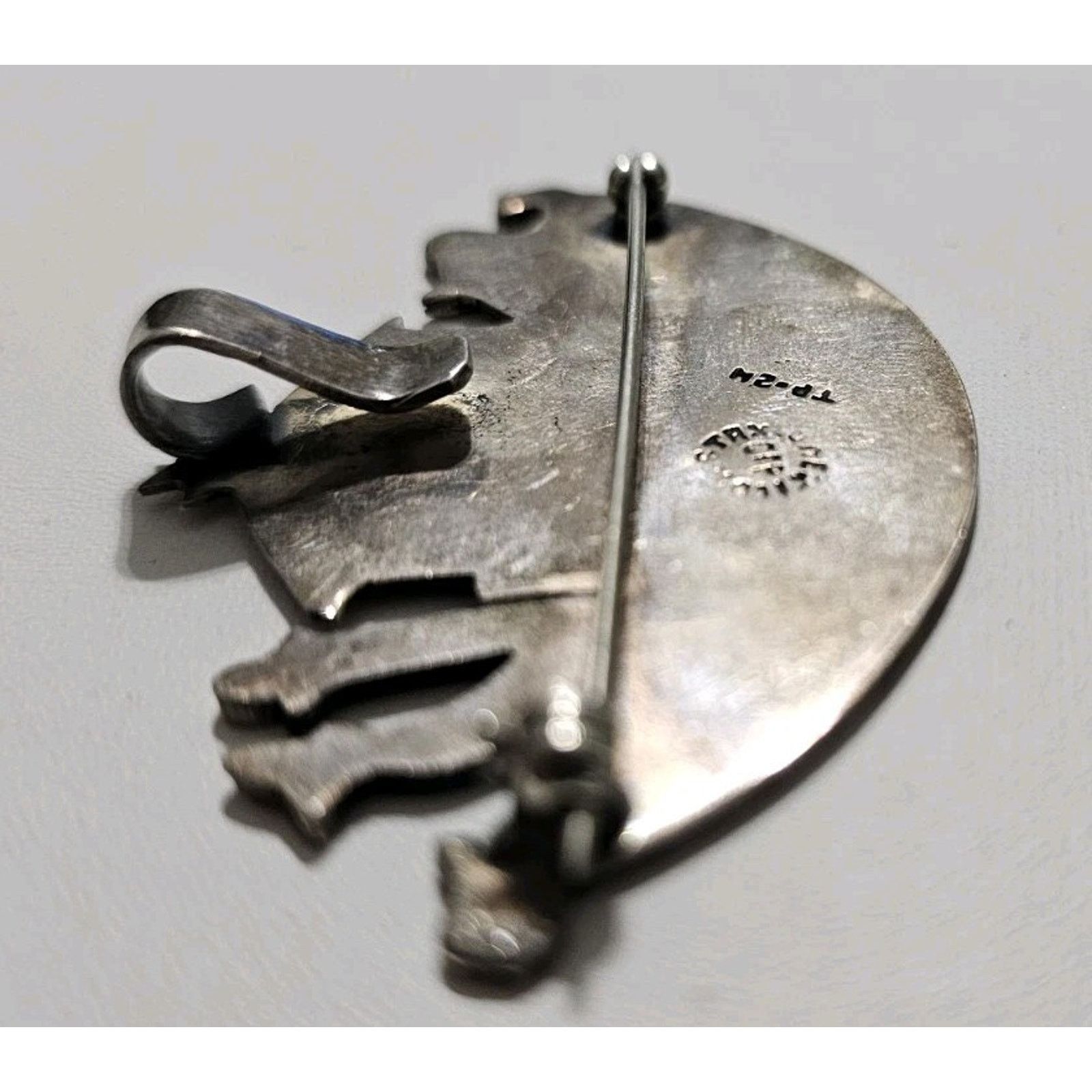 Other Vintage Noah's Arc Brooch, Sterling Silver 925 Brooch Size ONE SIZE - 6 Thumbnail