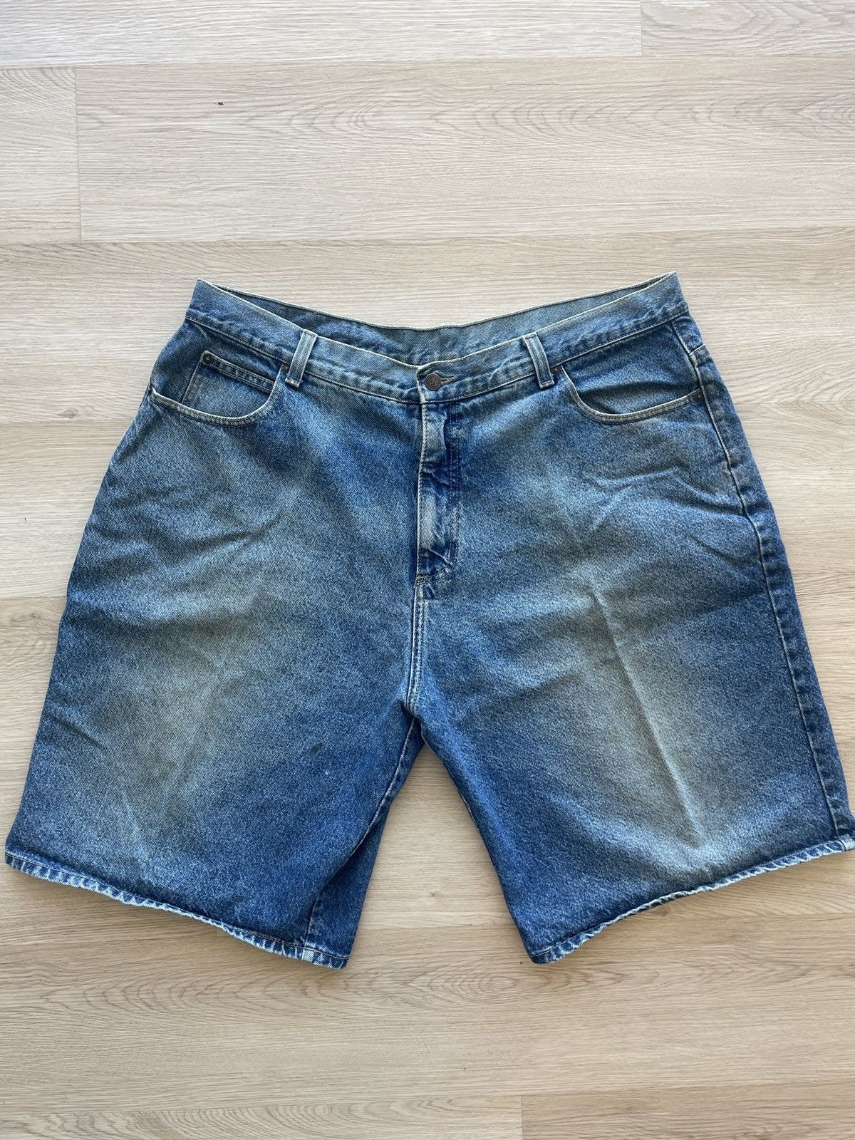 Vintage Solo Semore 90s Denim Carpenter Jorts | Grailed