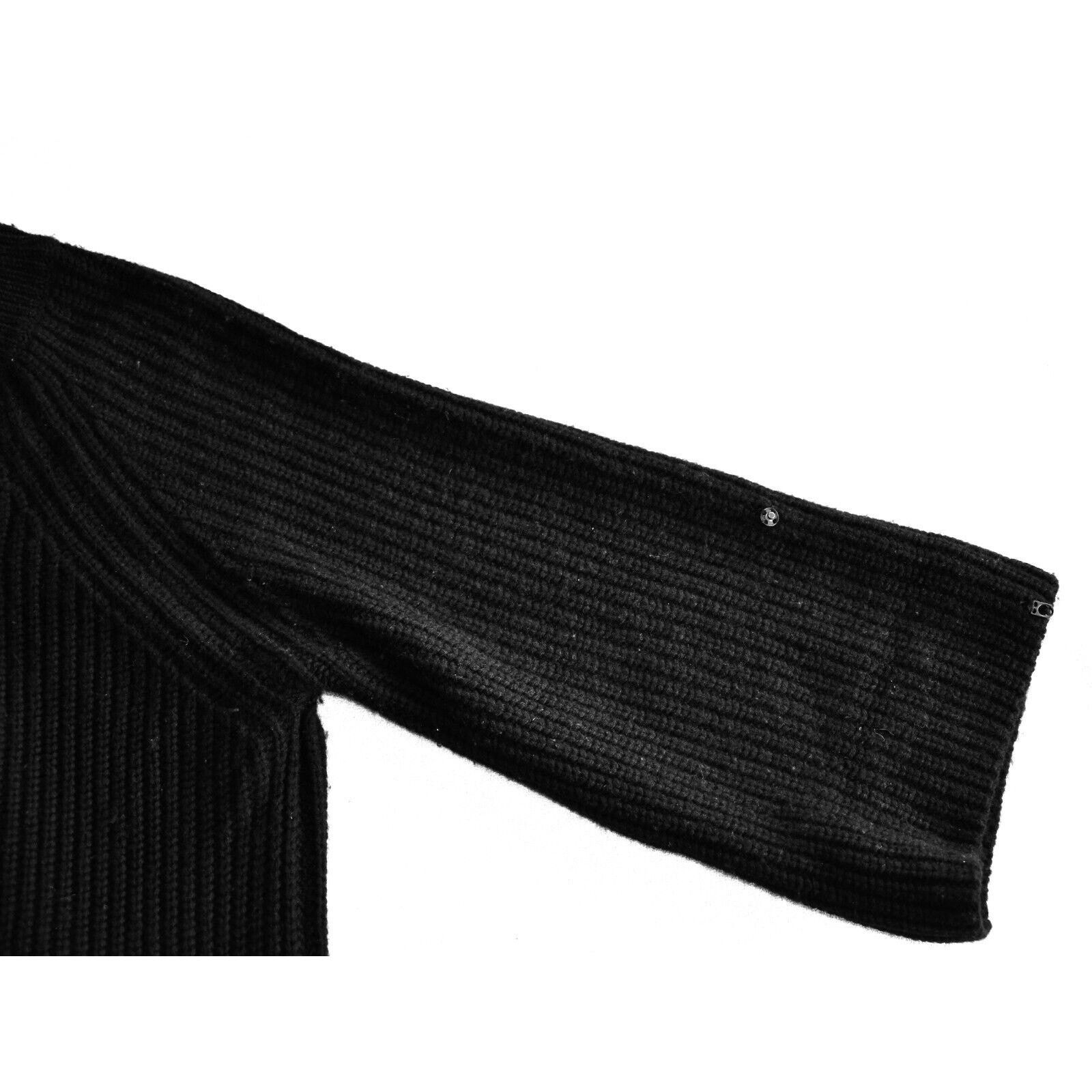 Elie Tahari ELIE TAHARI Wool/Cashmere Knit Dyed Calf Hair Sweater Sz M Size M / US 6-8 / IT 42-44 - 6 Thumbnail