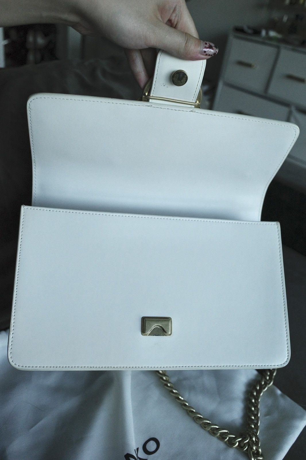 Pinko White Pinko crossbody bag Size ONE SIZE - 8 Thumbnail