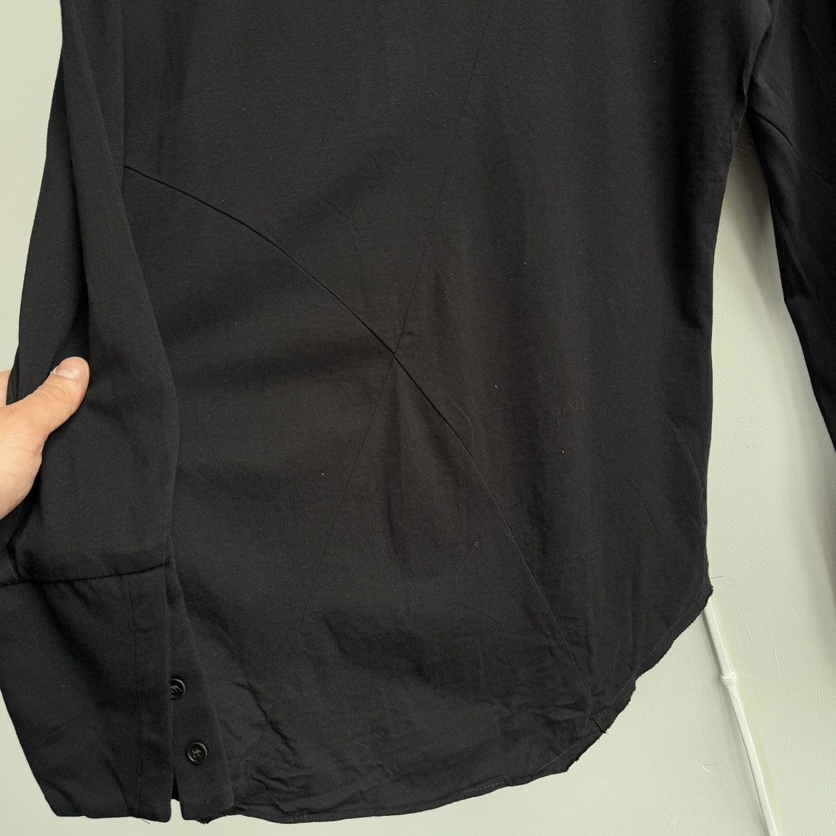 Japanese Brand Eigensinning Wien Avant Garde Button Up Cotton Shirt Size US S / EU 44-46 / 1 - 5 Thumbnail