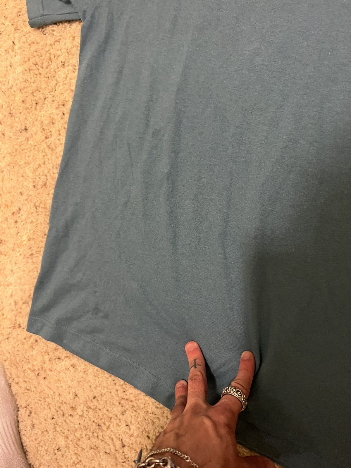 Obey × Supreme Blue/Grey Obey acid logo tee Size US M / EU 48-50 / 2 - 4 Thumbnail