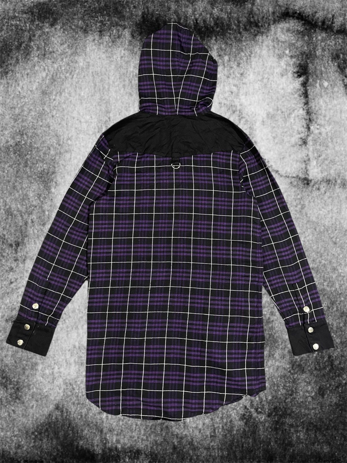 If Six Was Nine Deorart Studded Plaid Made in Devil Castle Long Hoodie Size US M / EU 48-50 / 2 - 2 Thumbnail