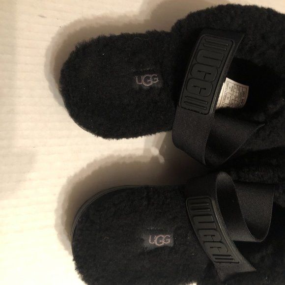 Ugg UGG WOMEN'S NEW BLACK SANDALS SIZE: 9 Size US 9 / IT 39 - 4 Thumbnail