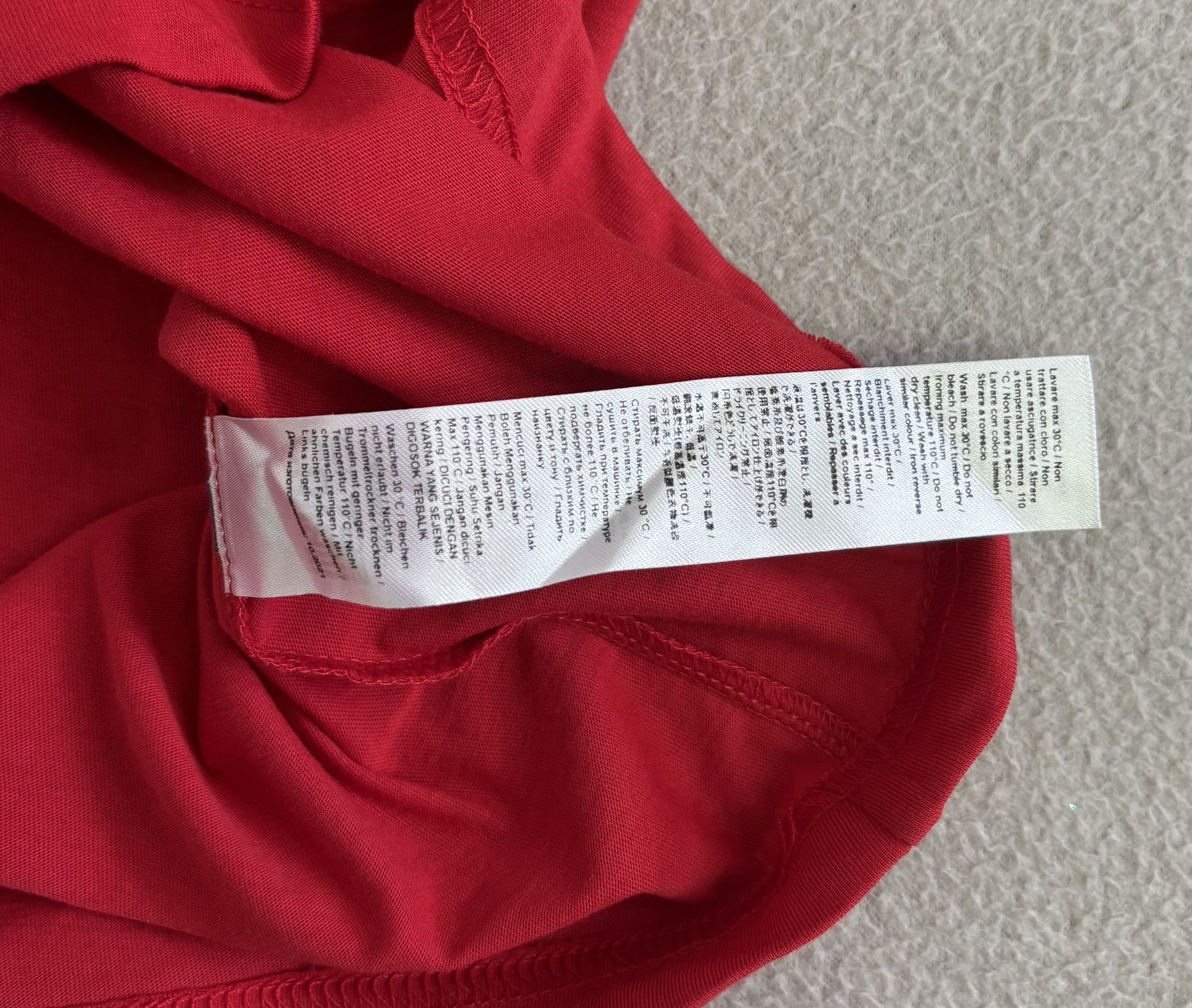 Just Cavalli Class Cavalli Red T-Shirt Large Size US L / EU 52-54 / 3 - 18 Thumbnail