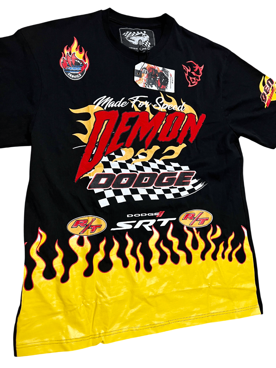 Reason Dodge x Reason SRT Demon Limited Edition Vintage T-Shirt Size US XL / EU 56 / 4 - 2 Thumbnail