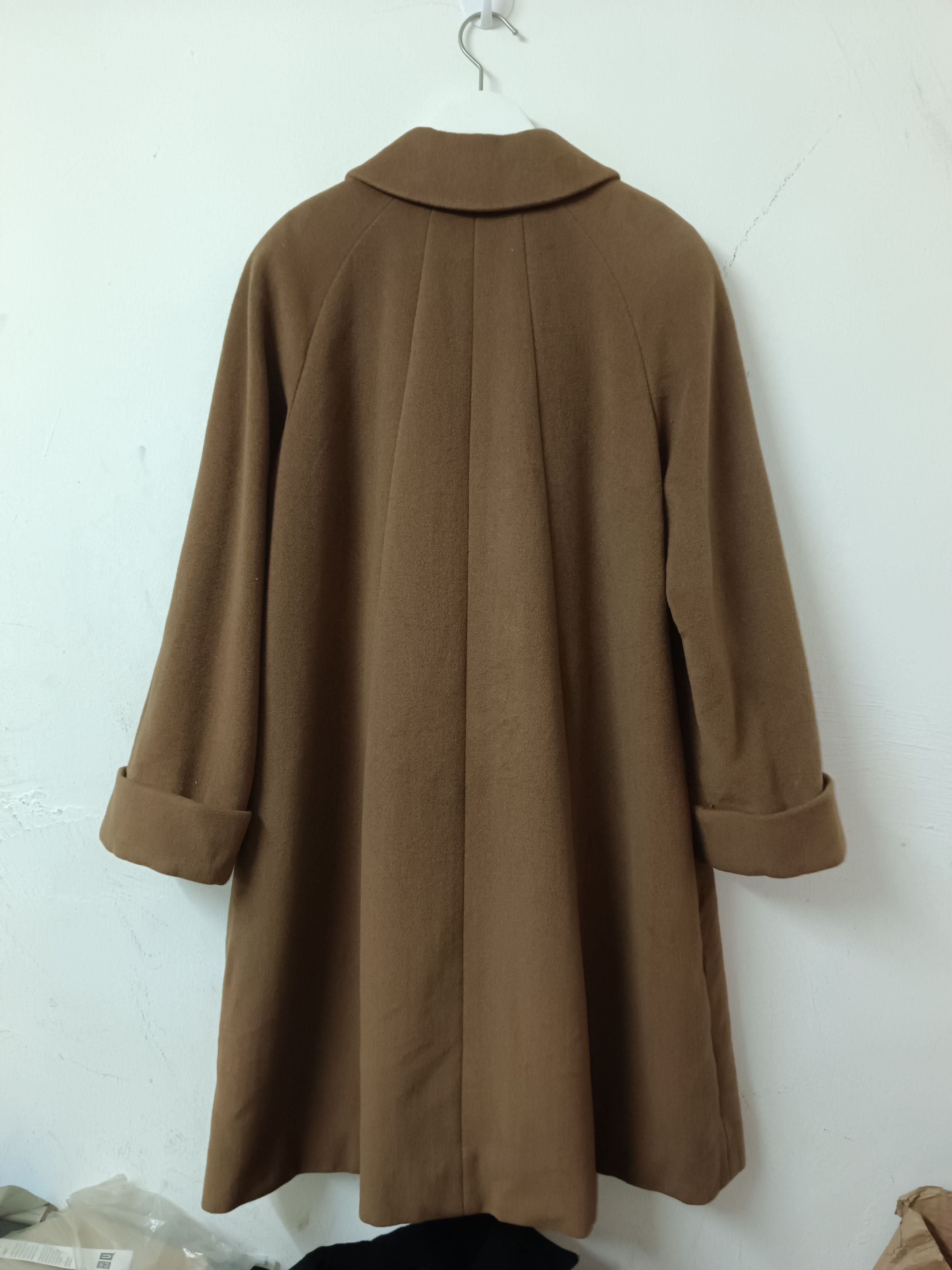 Burberry Burberrys Angora Coat Jacket Size US L / EU 52-54 / 3 - 4 Thumbnail