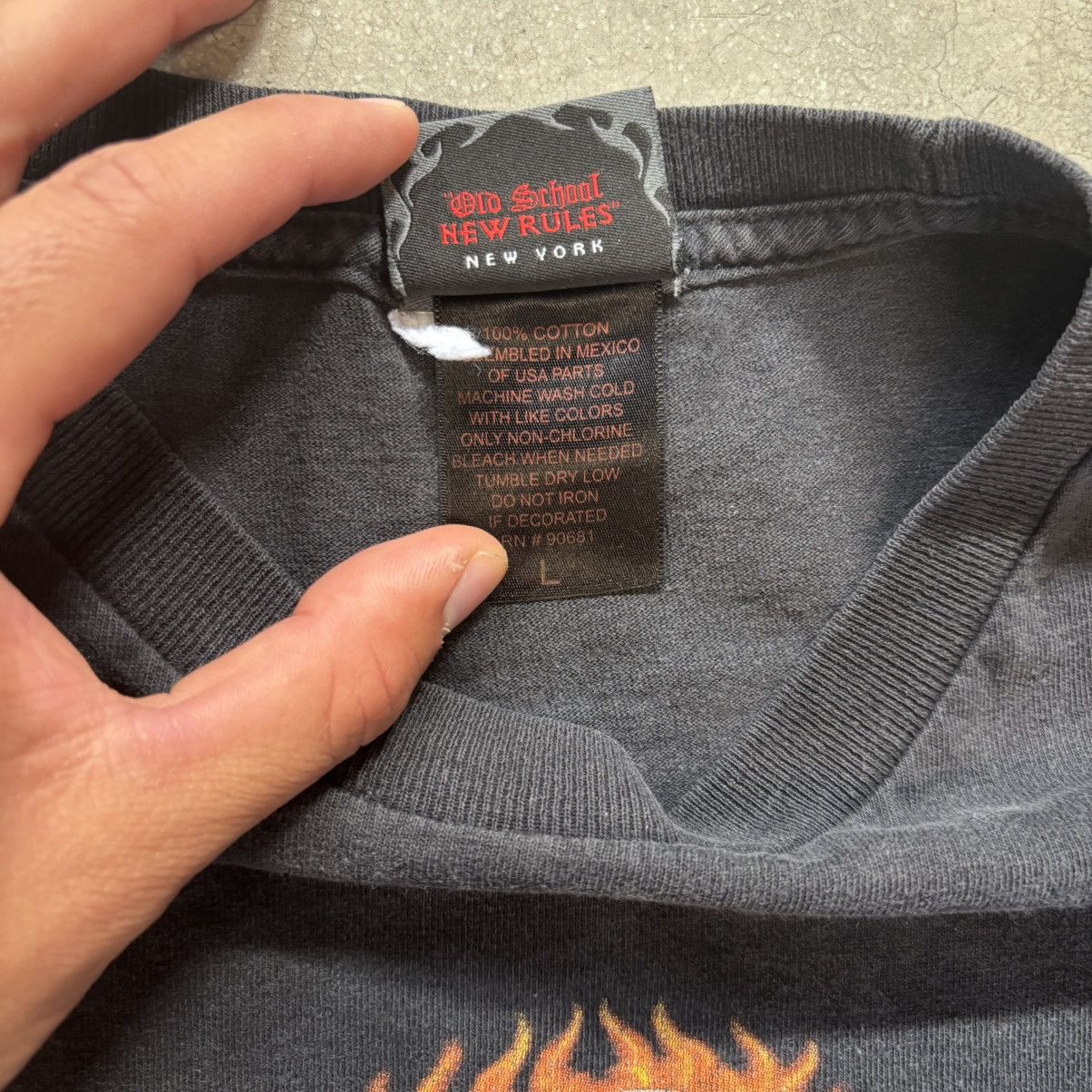West Coast Choppers Vintage Orange County Choppers Flame Logo Long Sleeve Tee Size US L / EU 52-54 / 3 - 4 Thumbnail