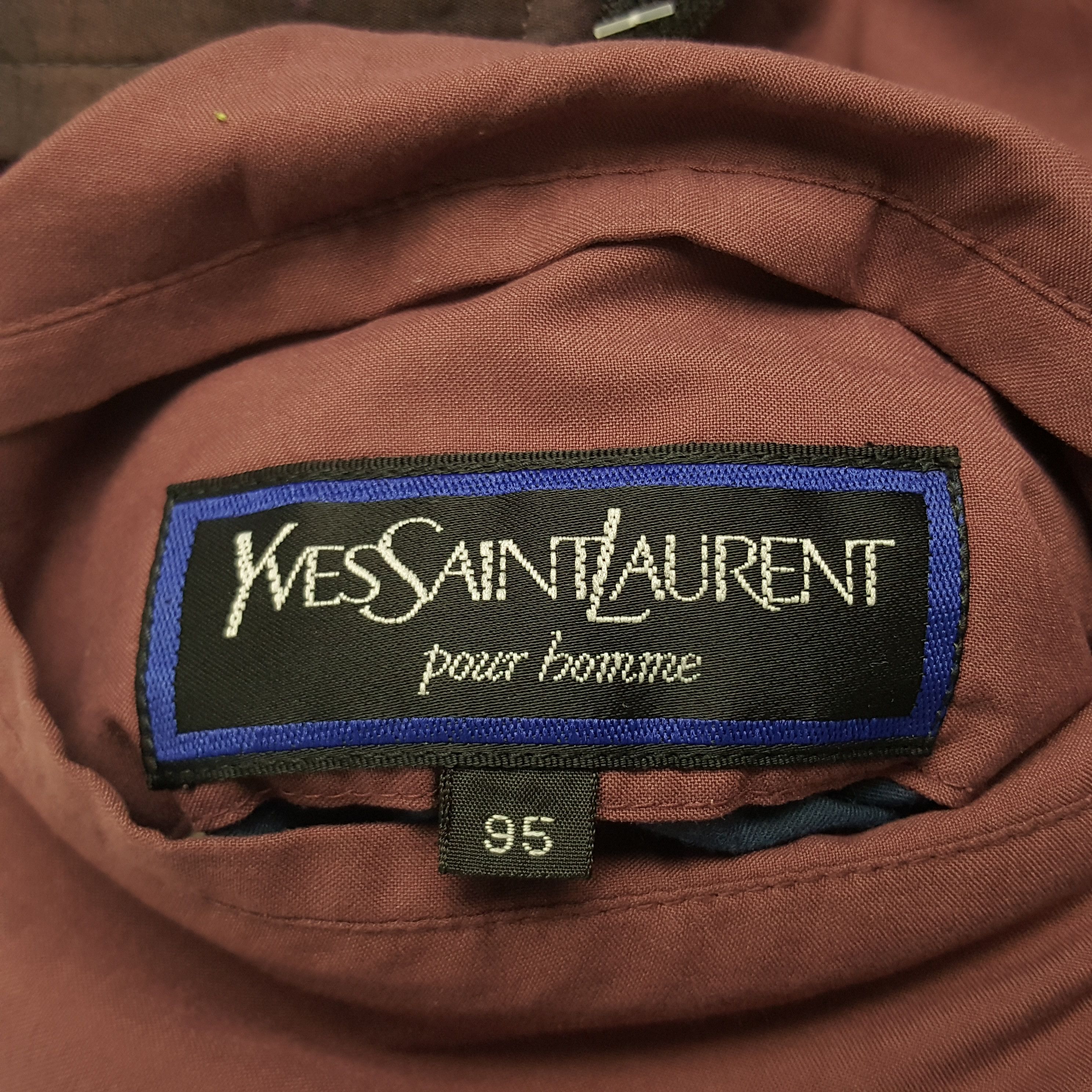 Vintage × Yves Saint Laurent Vintage Yves Saint Laurent Zipper Jacket Size US M / EU 48-50 / 2 - 8 Thumbnail