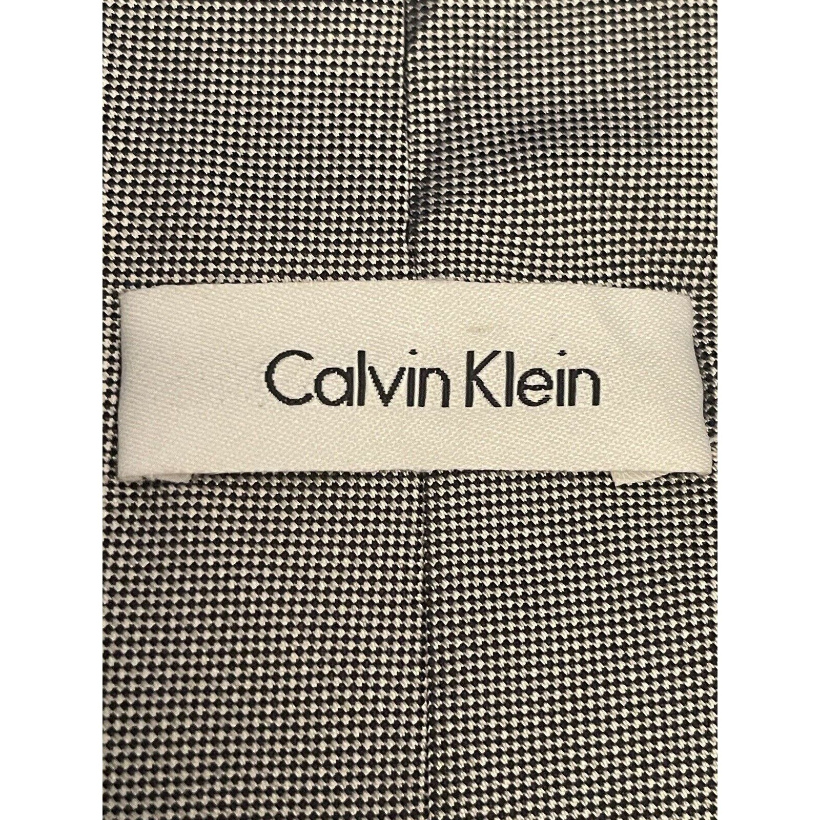 Calvin Klein Calvin Klein 100% Silk Men’s Neck Tie Made In China Size ONE SIZE - 8 Thumbnail