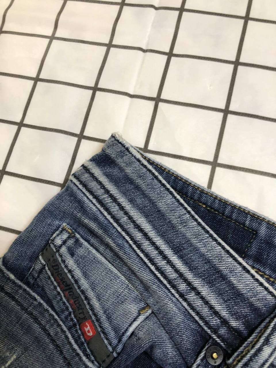 Diesel Diesel Mens Denim Jeans Blue Slim Fit Pants Trousers BNWOTS Size US 30 / EU 46 - 13 Thumbnail