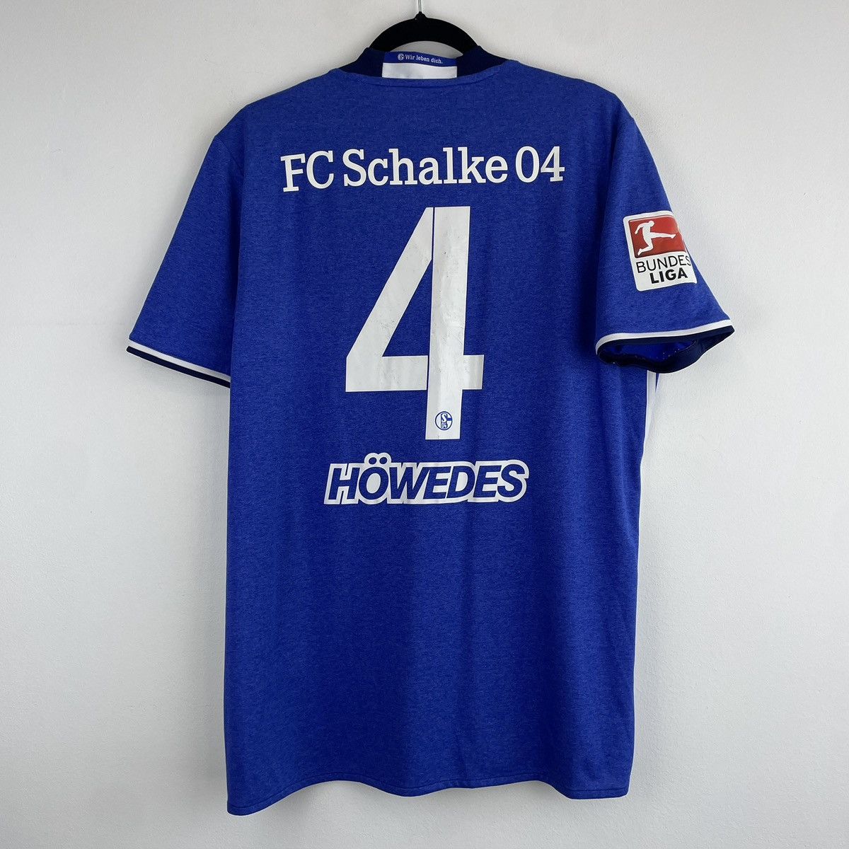 Adidas Schalke 04 Benedikt Höwedes Home Adidas Jersey 2024/2025 Size US L / EU 52-54 / 3 - 1 Thumbnail