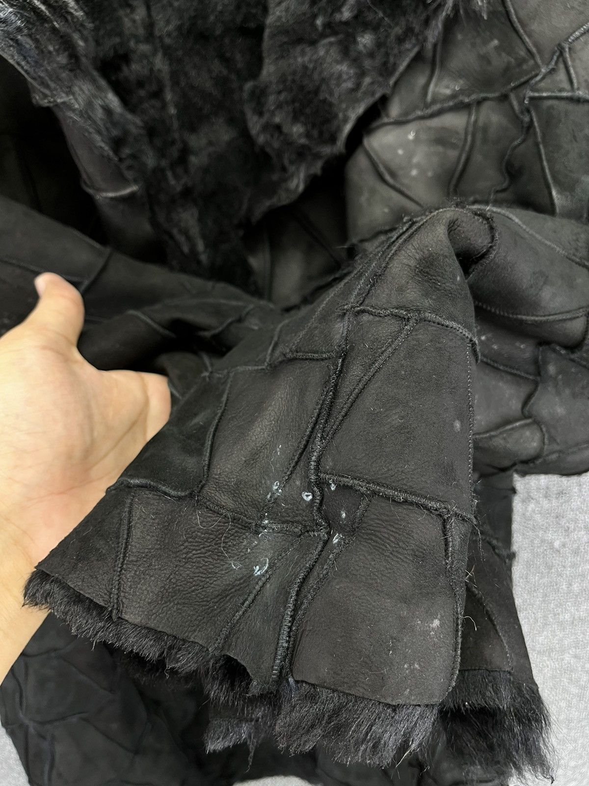 Japanese Brand Vintage Saint Verger Kapital Style Leather Jacket Size 3XL / US 20-22 - 15 Thumbnail