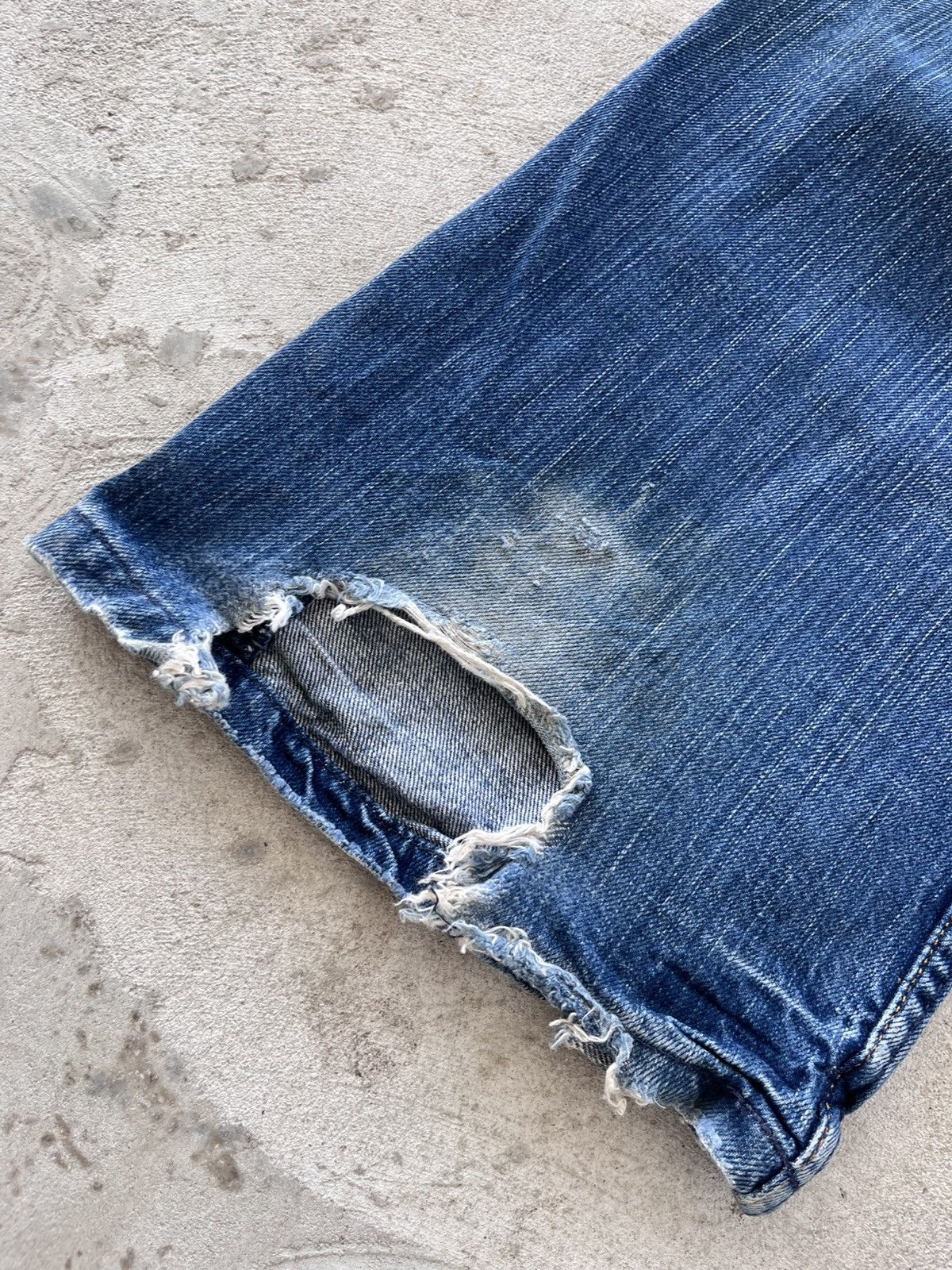 Pepe Jeans × Vintage Hype Vintage Pepe Jeans Blue Denim London Distressed Y2K Size US 32 / EU 48 - 20 Thumbnail