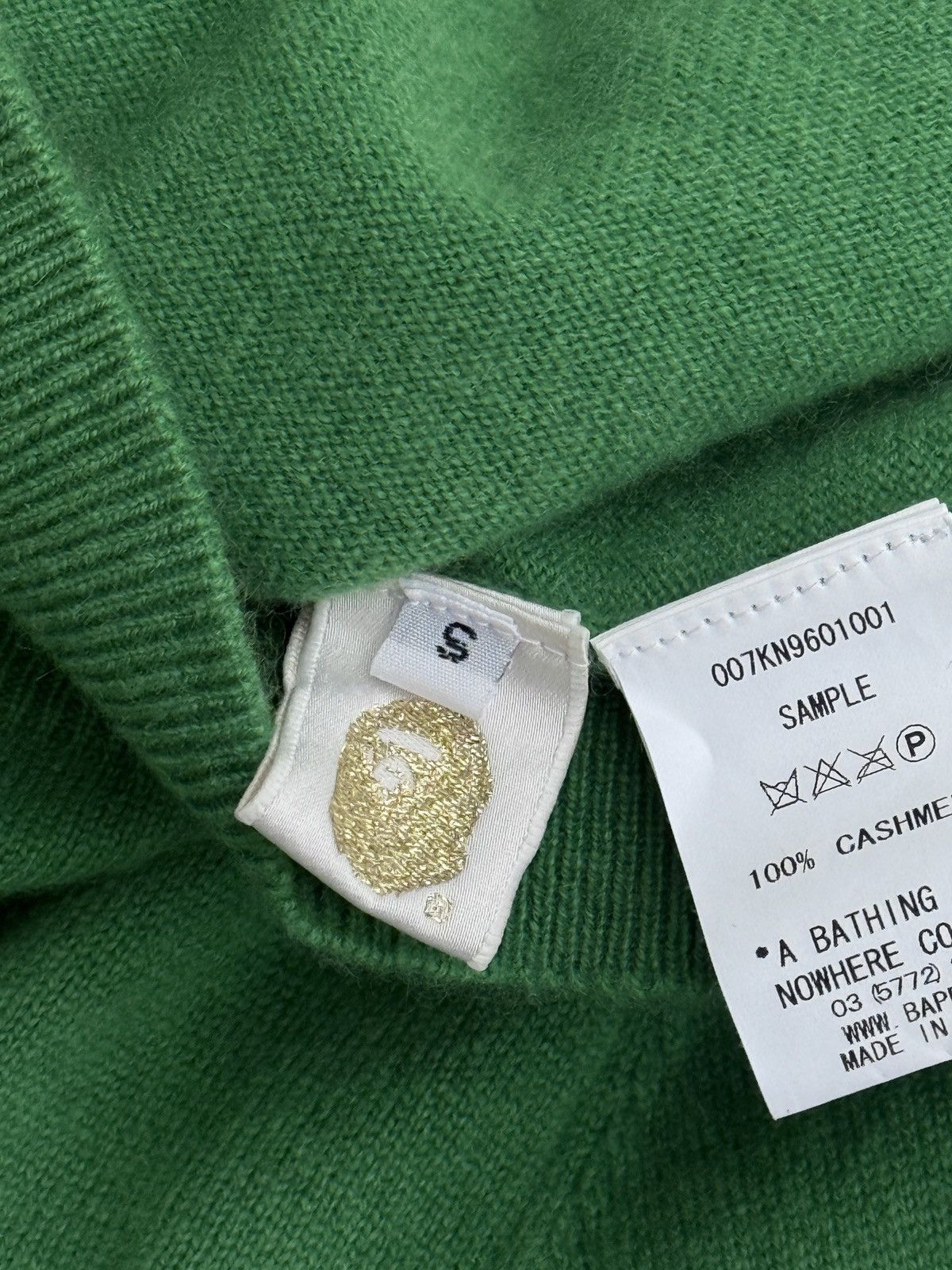 Bape Bape Pure Cashmere Sweater Jumper Size US S / EU 44-46 / 1 - 8 Thumbnail