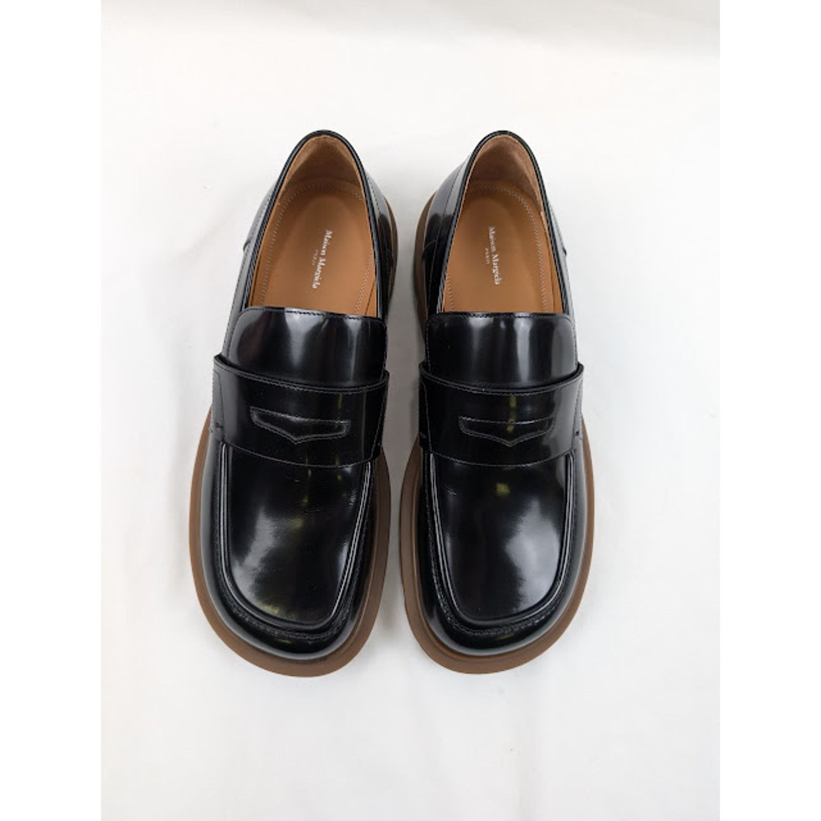 Maison Margiela o1rshd1 Mocassin Boots in Black Size US 12 / EU 45 - 9 Thumbnail