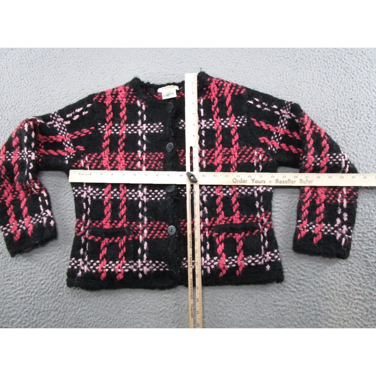 Talbots Talbots Cardigan Sweater Womens Wool Blend Button Front L Multicolor Knit Fall Winter Spring Work Casual 90s? Not applicable Size L / US 10 / IT 46 - 4 Thumbnail