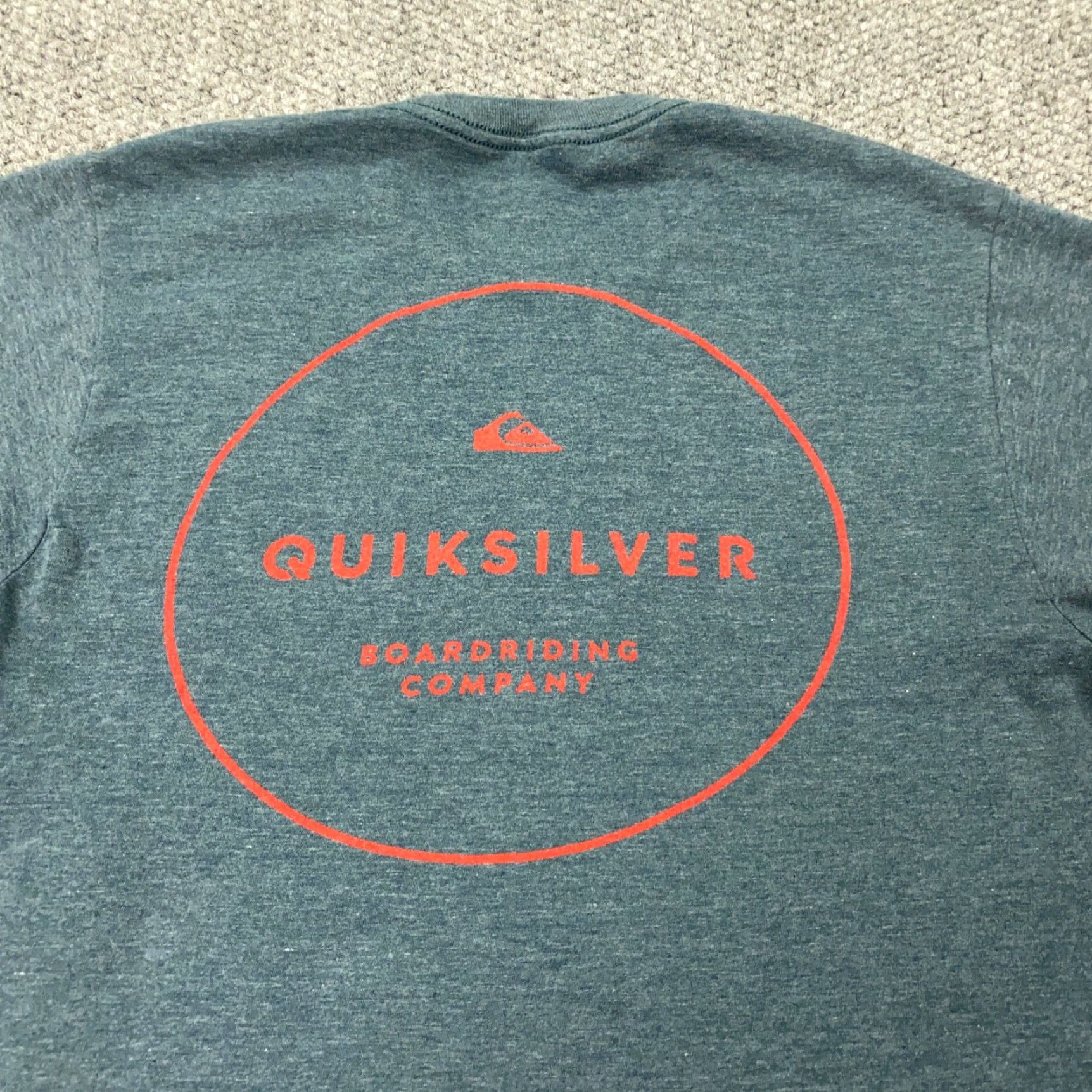 Quiksilver Quiksilver Shirt Mens Medium Blue Beach Surfing Skateboarding Short Sleeve Size US M / EU 48-50 / 2 - 2 Thumbnail