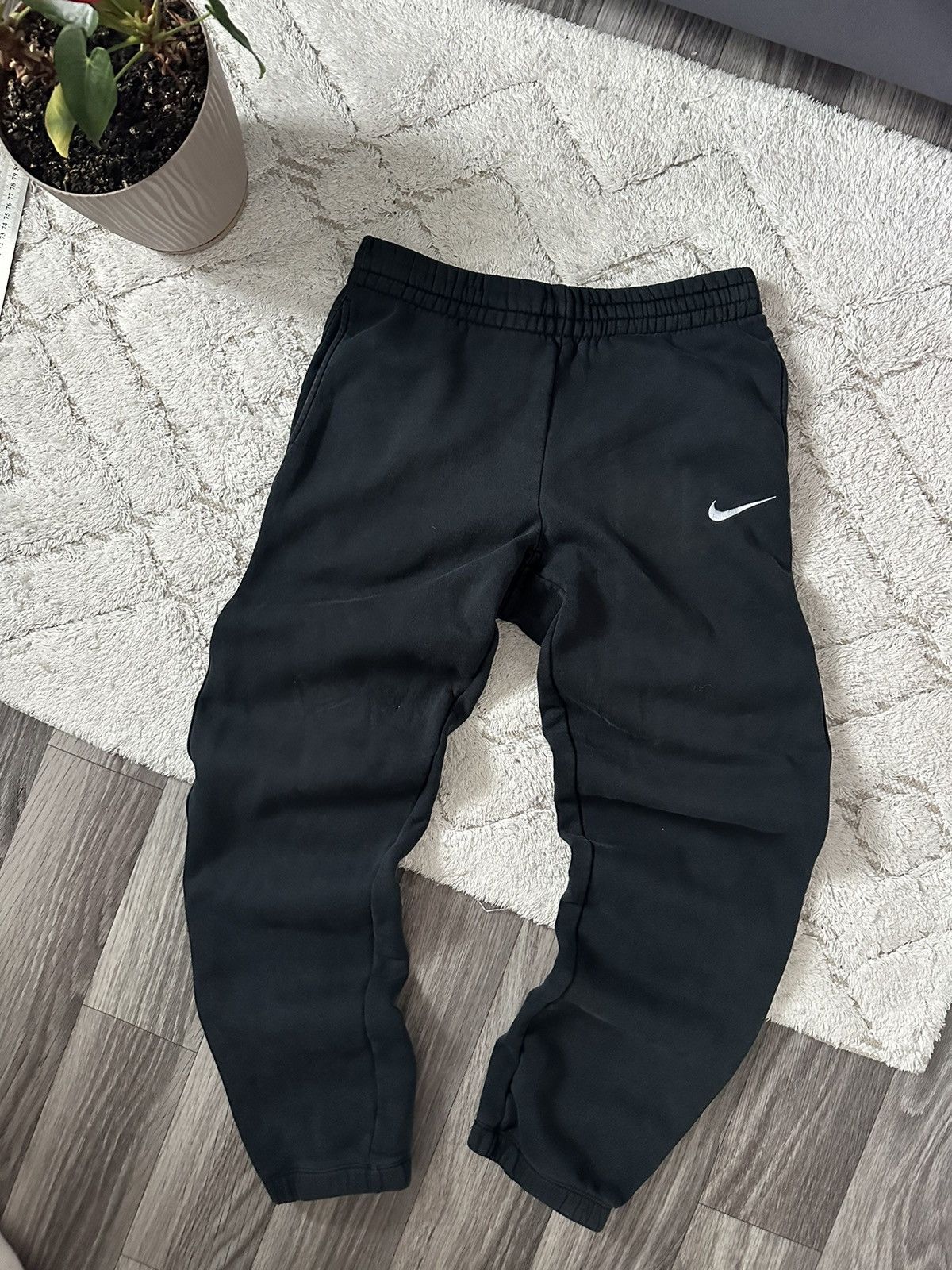 Nike Nike Vintage 00s Blue Baggy Jogger Sweatpants drill hype Size US 32 / EU 48 - 1 Thumbnail