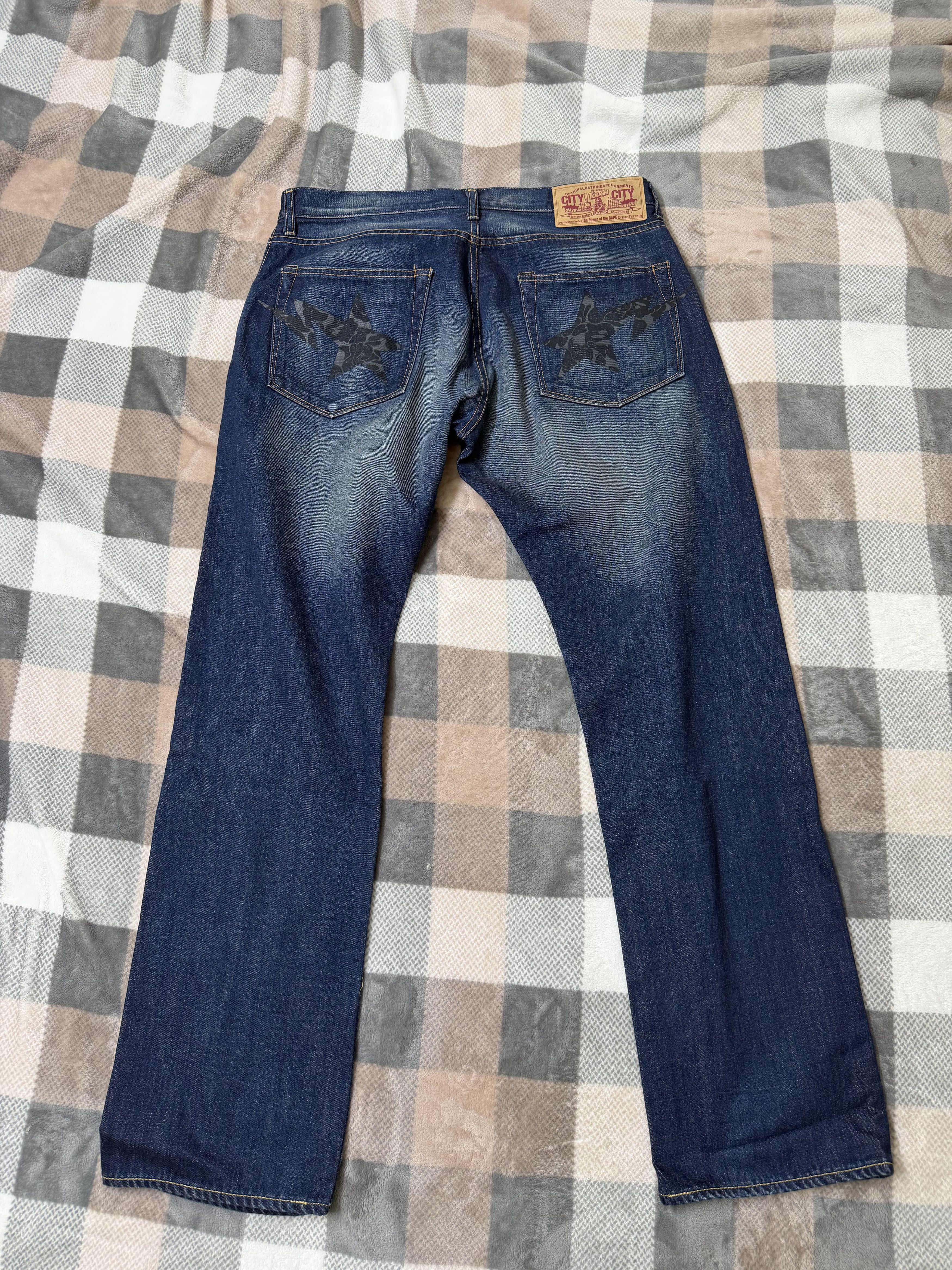 Bape Vintage Bape Selvedge Denim Size US 34 / EU 50 - 1 Thumbnail