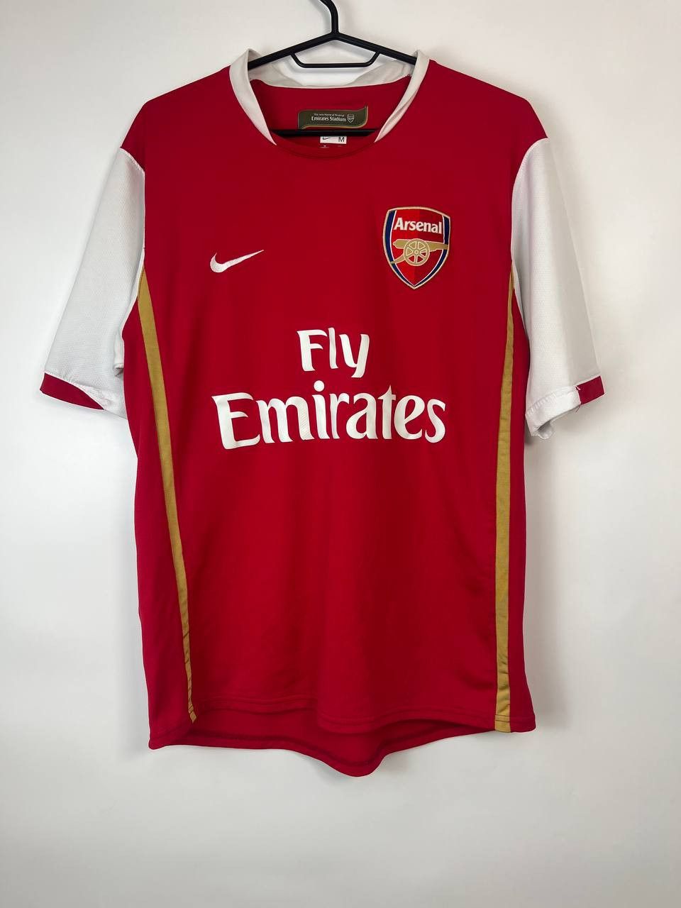 Nike ARSENAL 2006 2008 HOME FOOTBALL JERSEY NIKE146769-616 Sz M Size US M / EU 48-50 / 2 - 1 Thumbnail