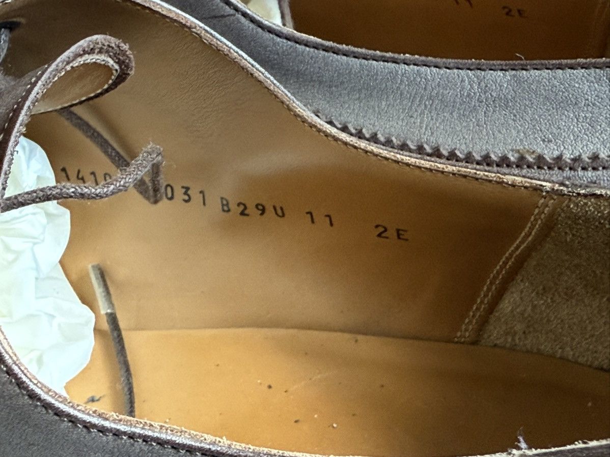 Salvatore Ferragamo Ferragamo brogues brown/silver 11 EE Size US 11 / EU 44 - 8 Thumbnail