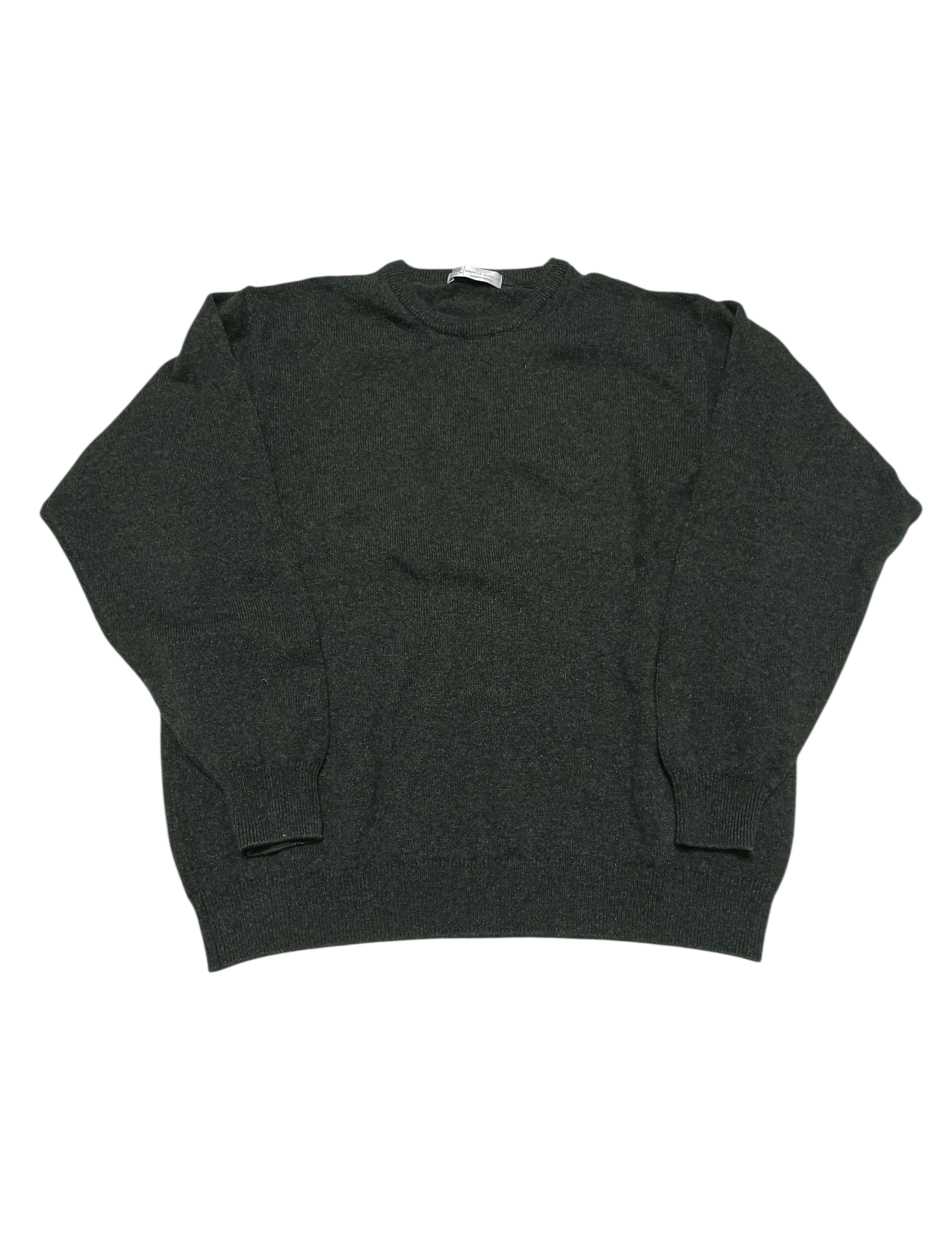 Marks & Spencer MARK SPENCER VINTAGE 90S 100% WOOL SWEATER Size US L / EU 52-54 / 3 - 1 Thumbnail