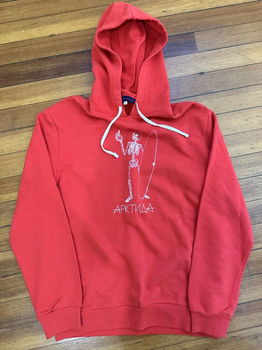 Gosha best sale hoodie red