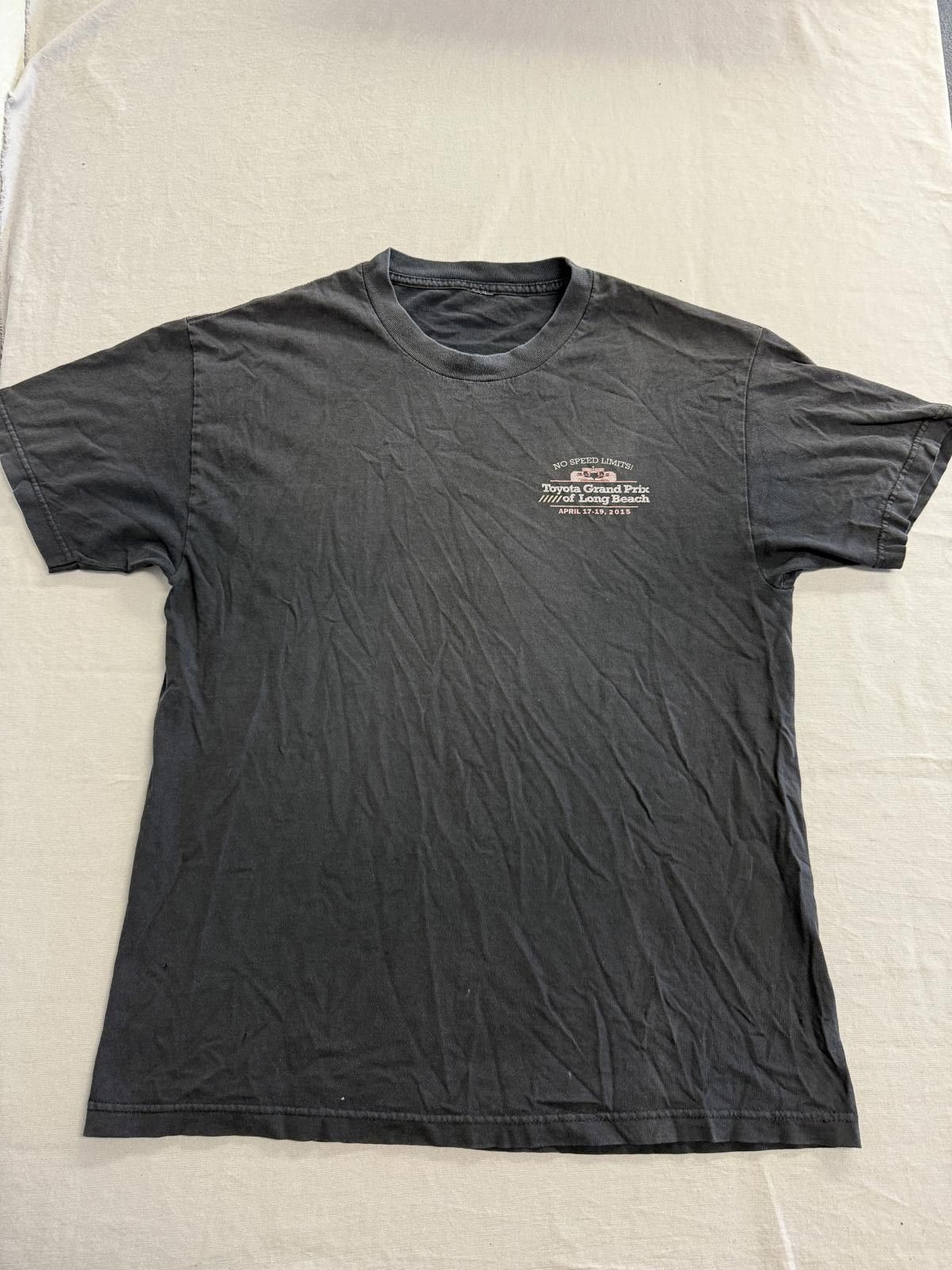 Designer Toyota Grand Prix of Long Beach T-shirt 2015 Indy Car- L Size US L / EU 52-54 / 3 - 2 Thumbnail