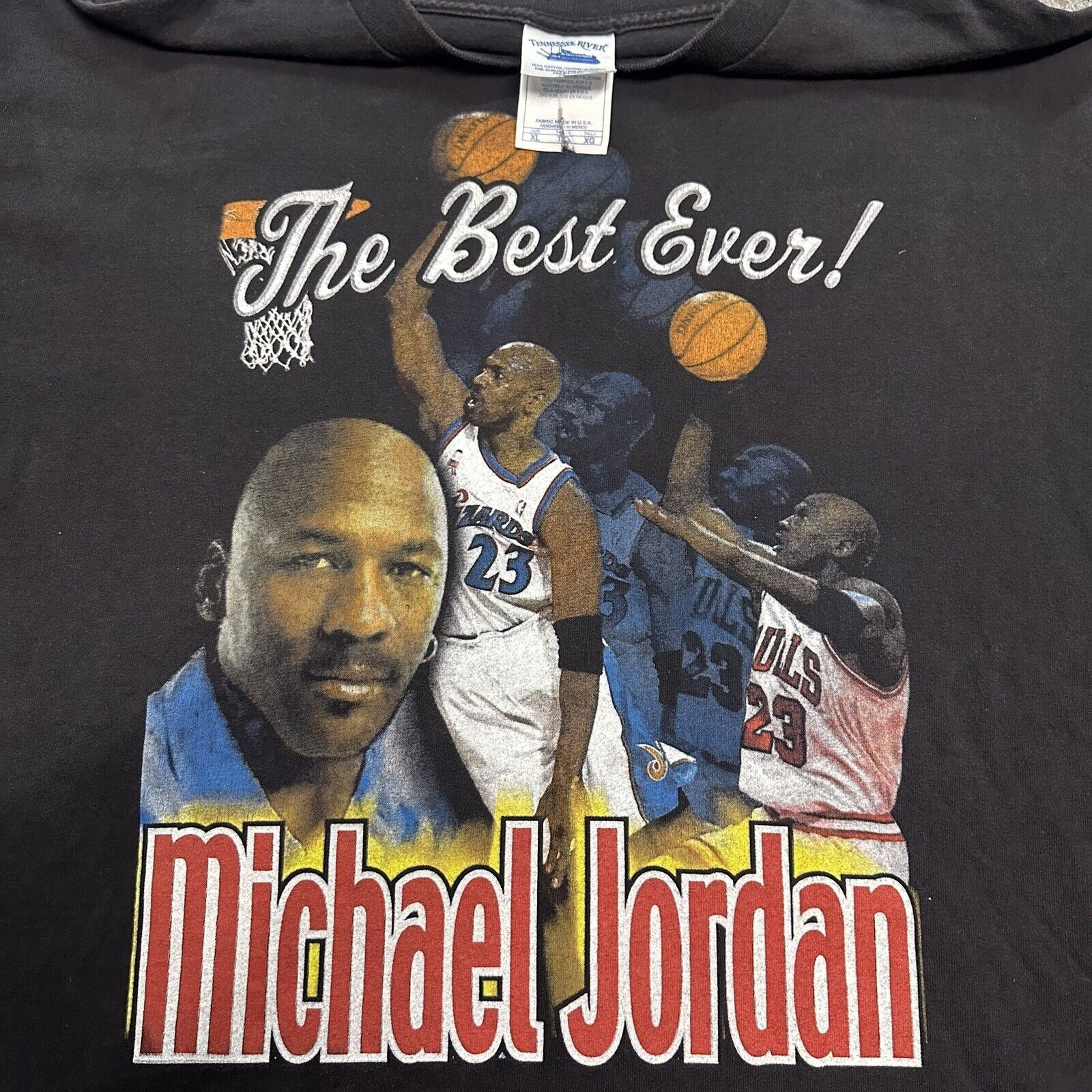 Vintage 2001 Michael Jordan Wizards Chicago Bulls T-Shirt