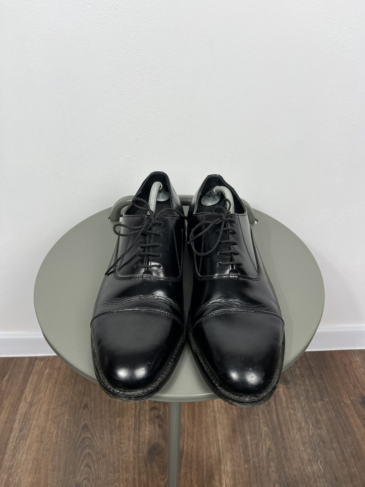 Other Samuel Windsor l Leather Toe Oxford Formal Dress Shoes US 11 Size US 11 / EU 44 - 3 Thumbnail