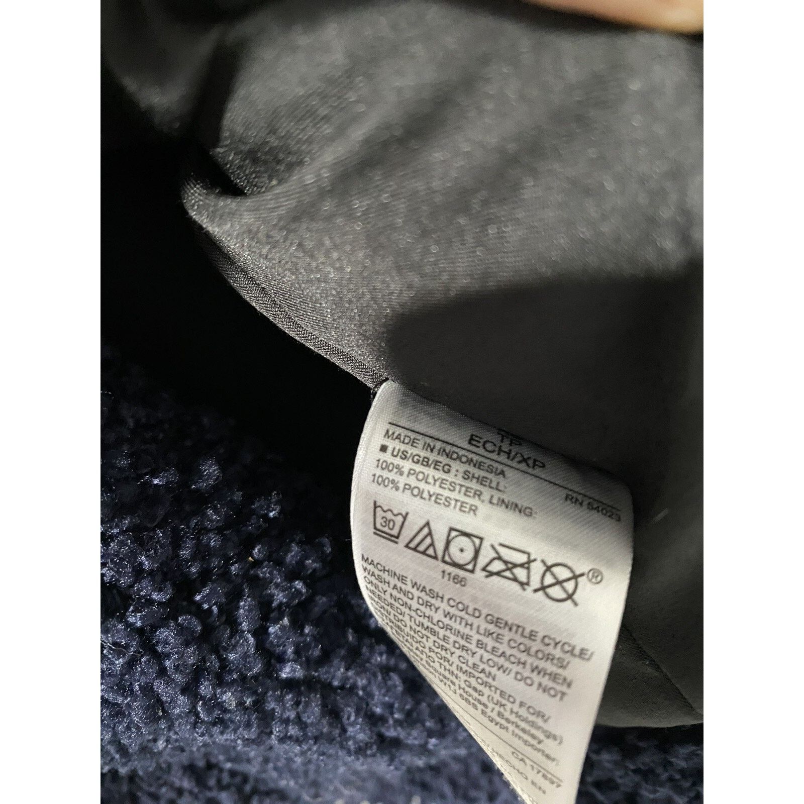 Gap Gap Sherpa Teddy Coat Jacket Full Zip Long Sz XS A001518 Size XS / US 0-2 / IT 36-38 - 7 Thumbnail