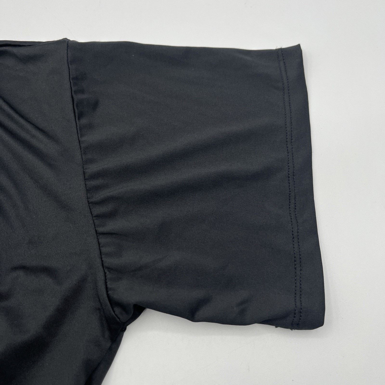 Bebe bebe Sport Women Size 1X Shirt Black with Leopard Design Size XL / US 12-14 / IT 48-50 - 4 Thumbnail