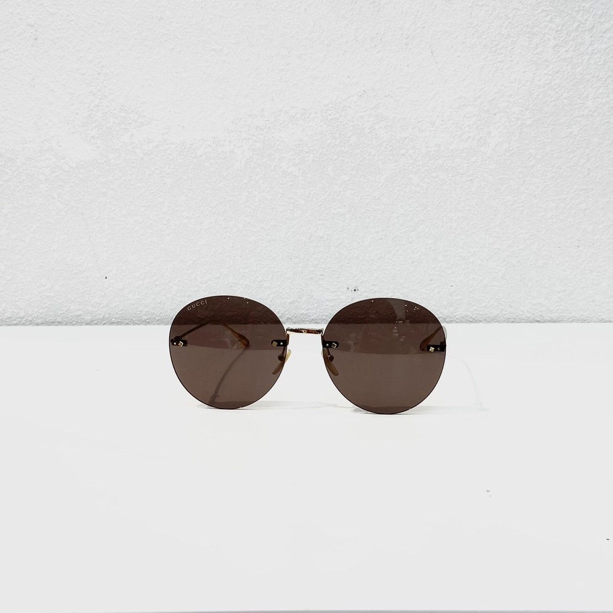 Gucci Gucci GG1149S round rimless women's sunglasses Size ONE SIZE - 2 Thumbnail