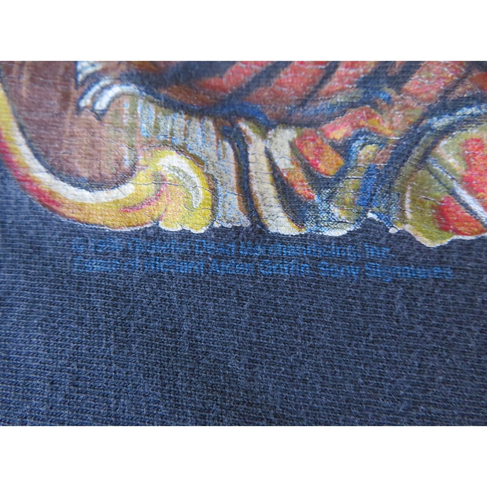 Other Grateful Dead 1996 Without a Net Rick Griffin Black Shirt L Size US L / EU 52-54 / 3 - 4 Thumbnail