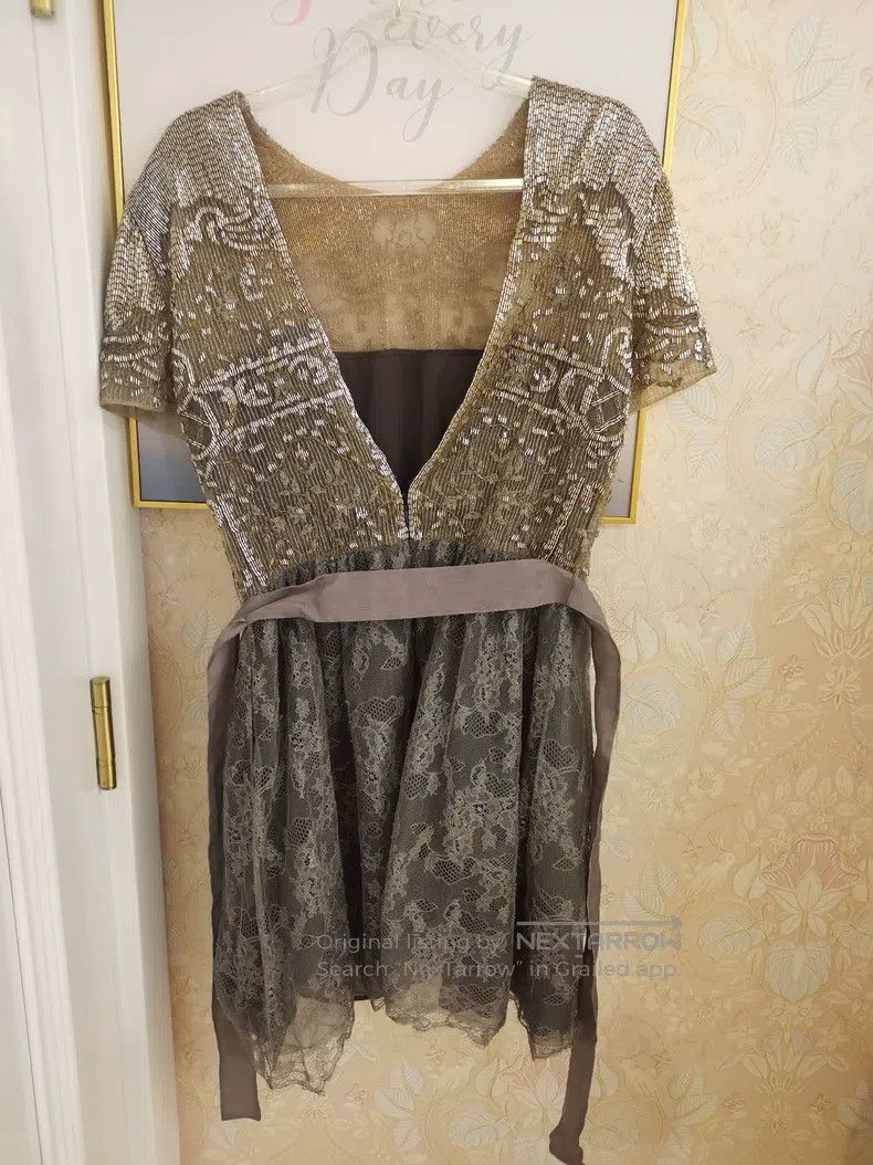 Valentino Valentino Heavy studded beaded dress Size S / US 4 / IT 40 - 4 Thumbnail