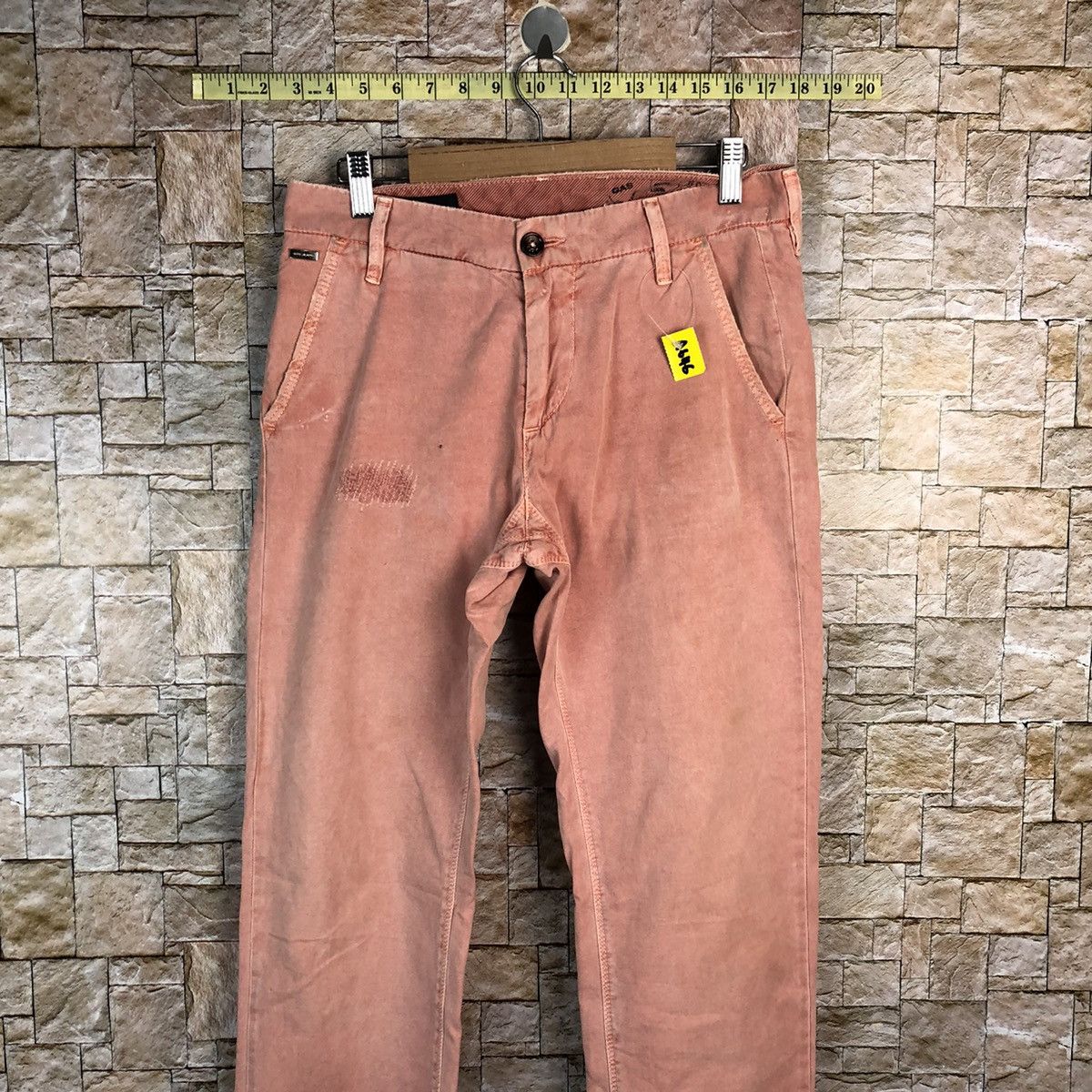 Japanese Brand × Vintage Man Gas Pink vintage Casual cargo Pants #A646 Size US 29 - 2 Thumbnail