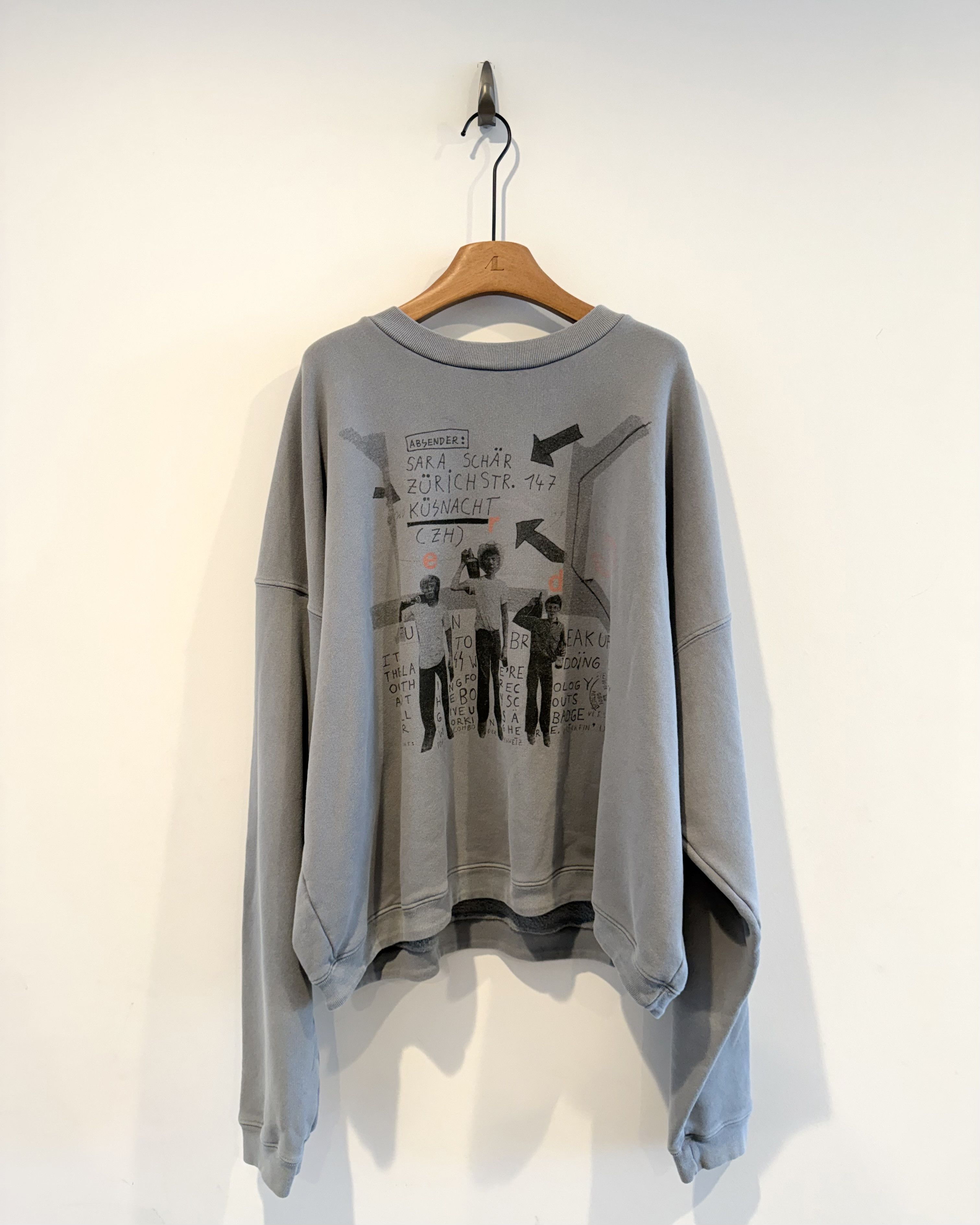 Enfants Riches Deprimes Enfants Riches Deprimes Haze Blue Arrow Kids Crewneck Size US XL / EU 56 / 4 - 1 Thumbnail